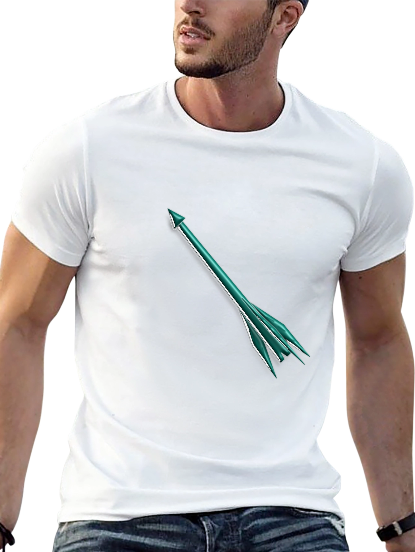 Arrow Graphic T-Shirt - Modern Style