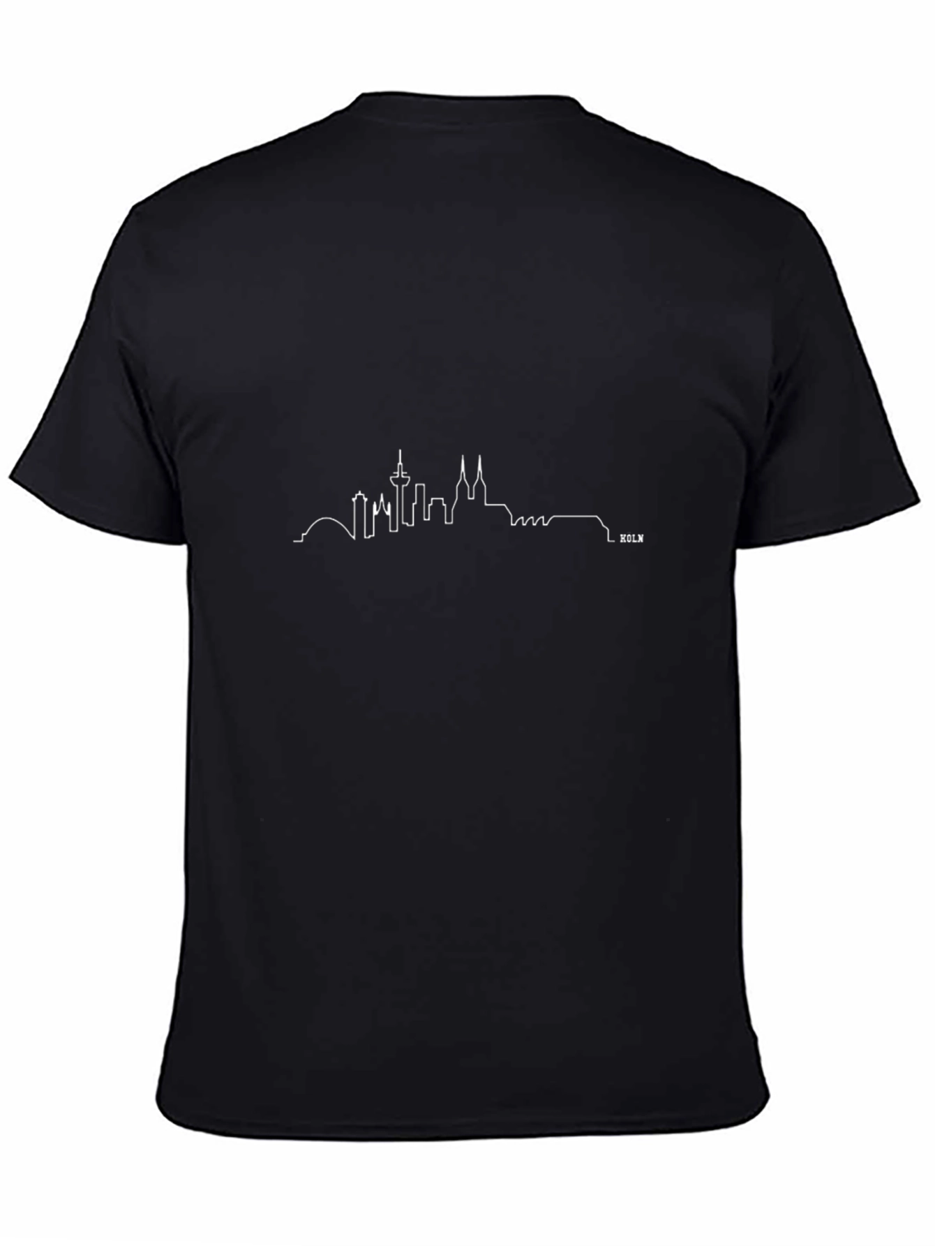 Cologne Skyline Graphic Tee - Black