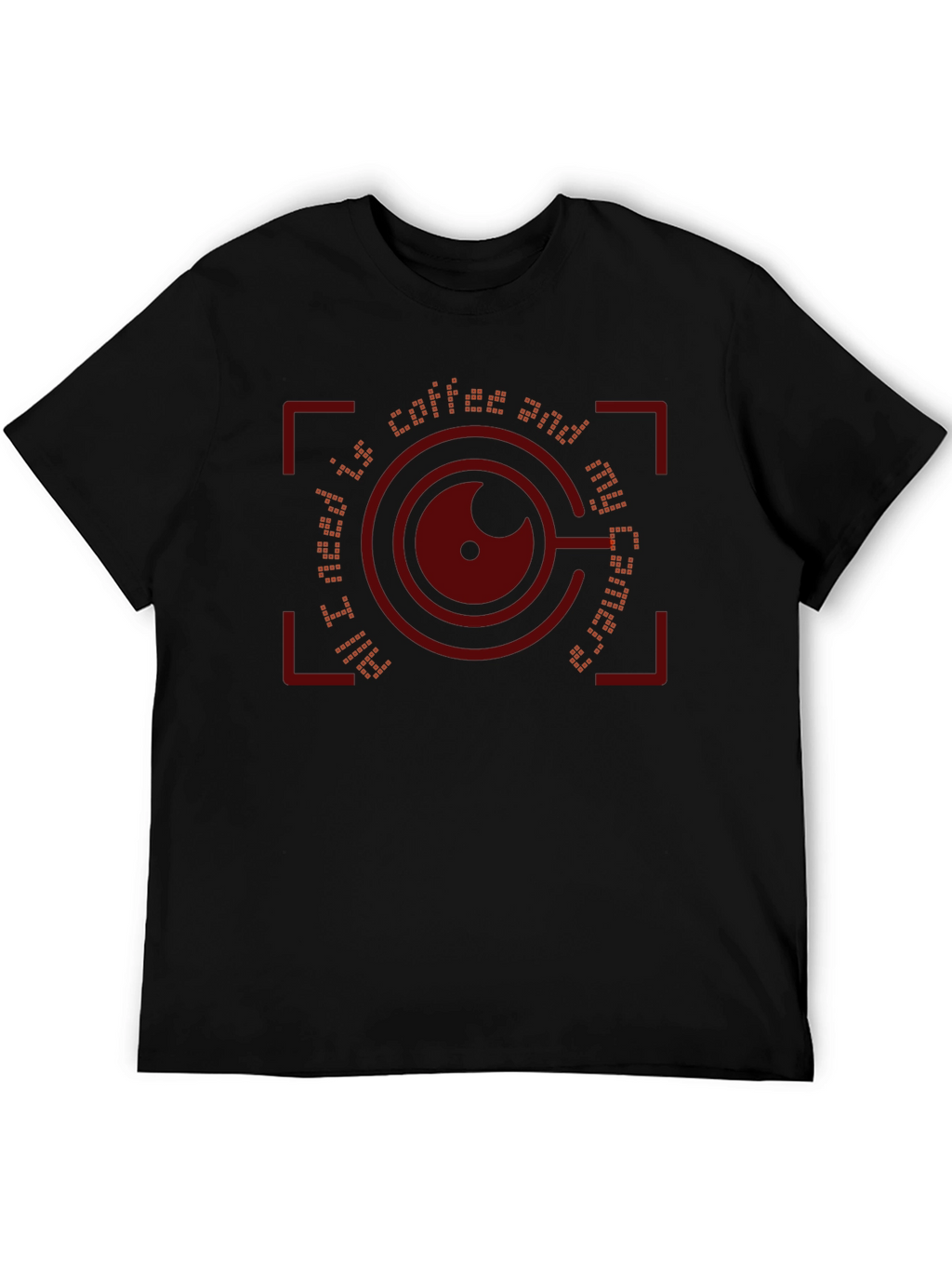 Coffee and Camera T-Shirt - Photography Enthusiast