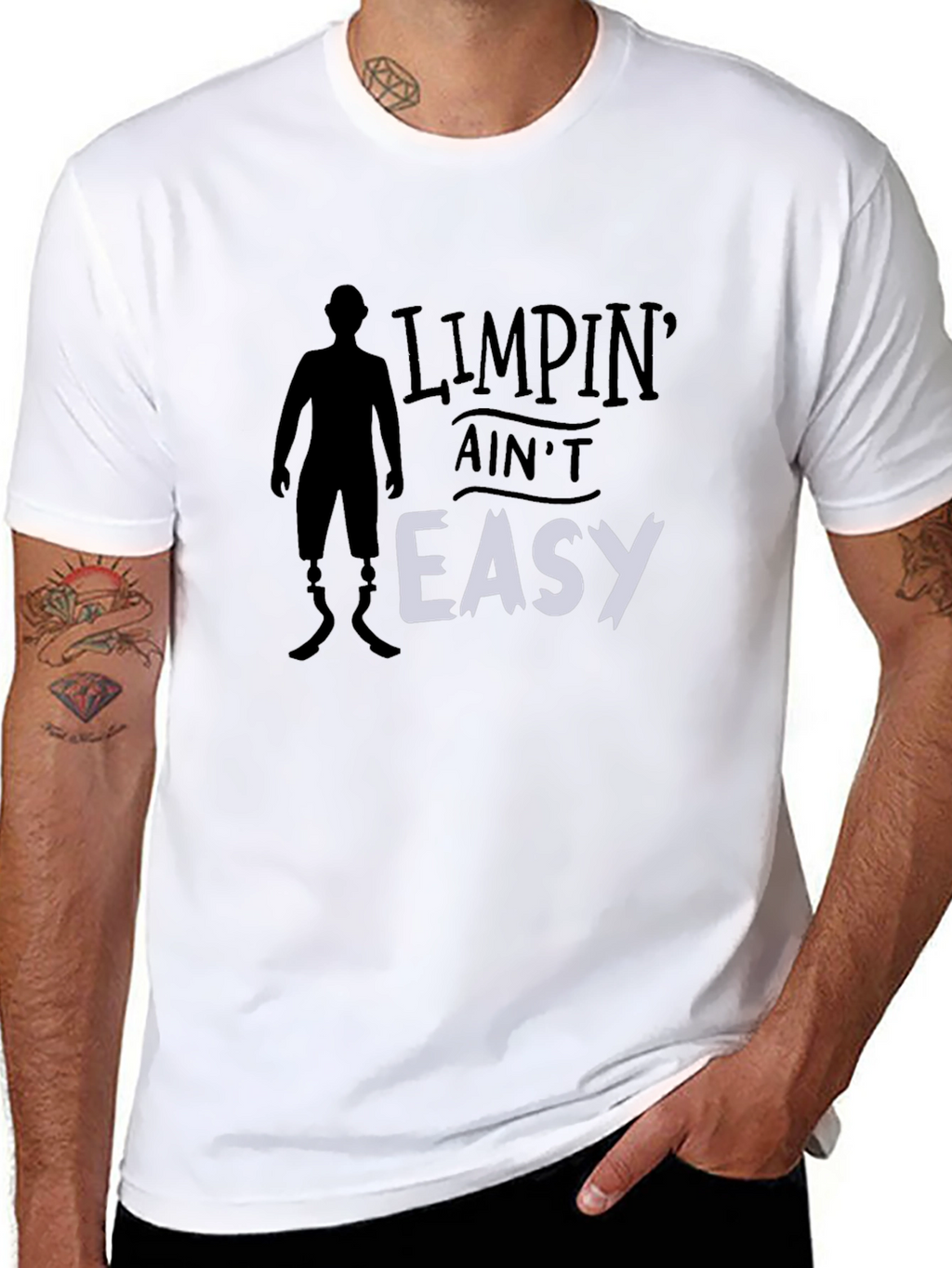 Limpin Aint Easy Graphic Tee