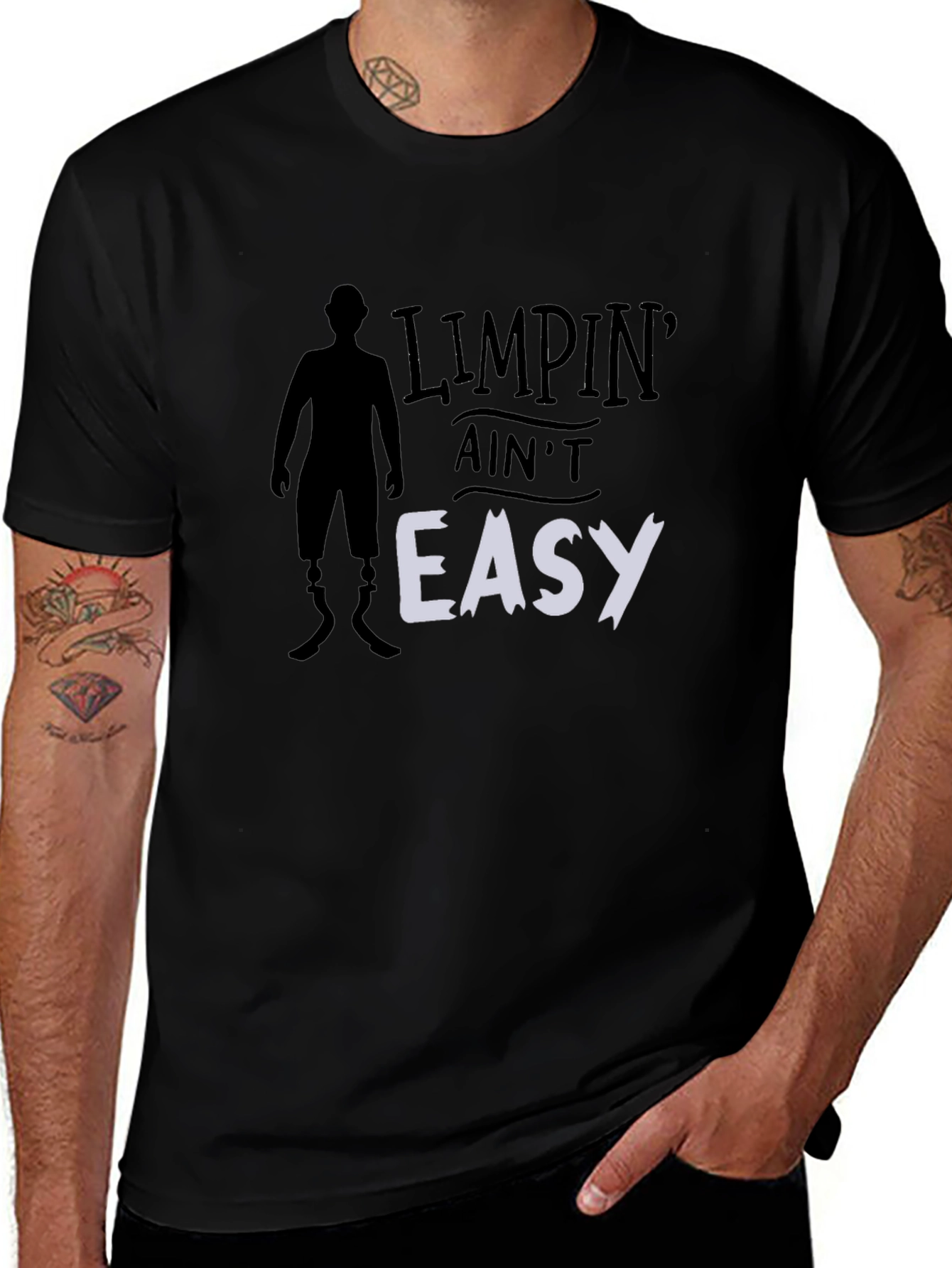 Limpin Aint Easy Graphic Tee