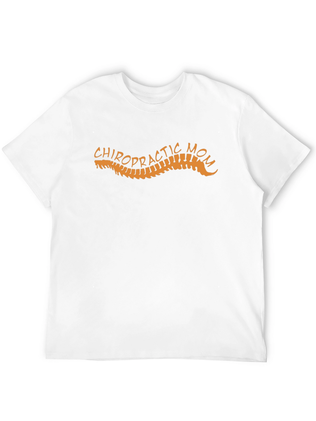 Chiropractic Mom Graphic T-Shirt - Black