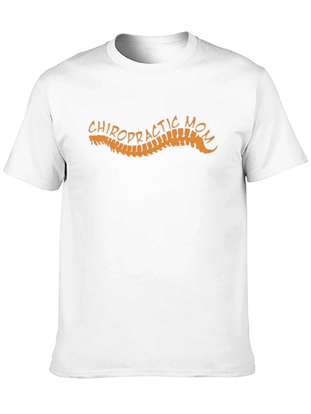 Chiropractic Mom Graphic T-Shirt - Black