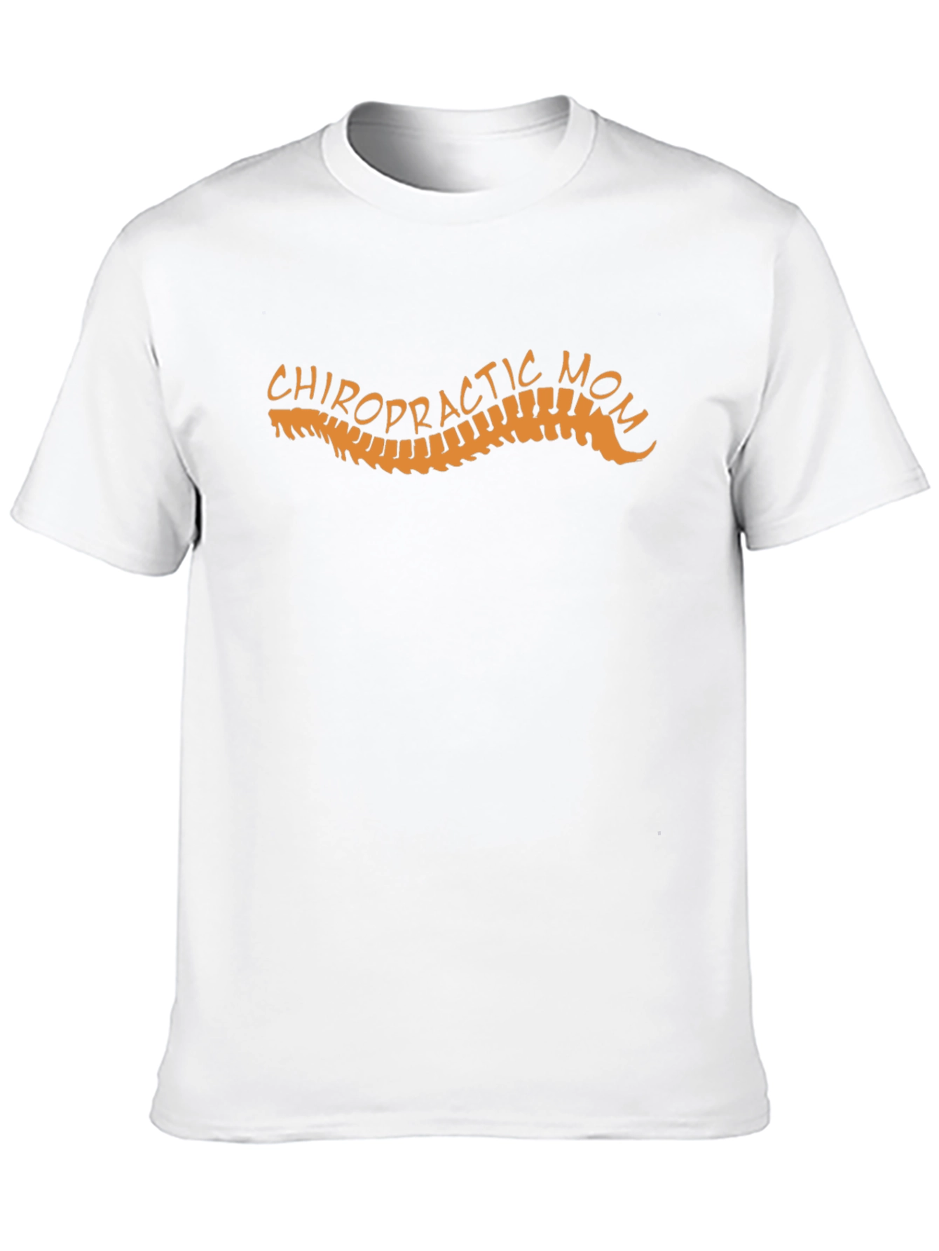 Chiropractic Mom Graphic T-Shirt - Black