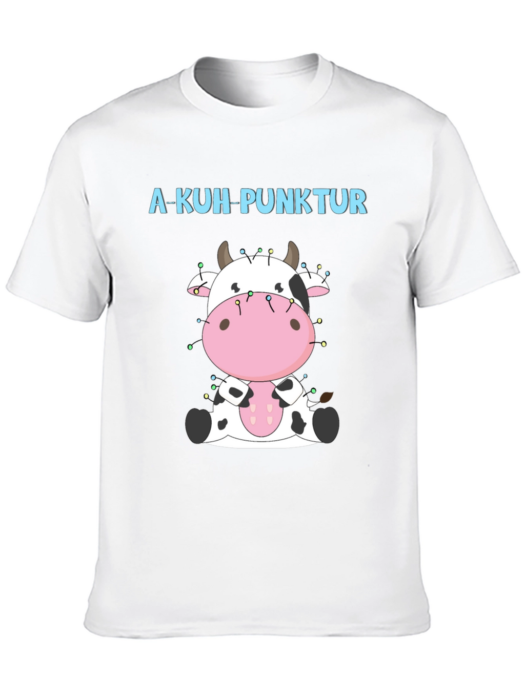 A-Kuh-Punktur Cow Christmas T-Shirt