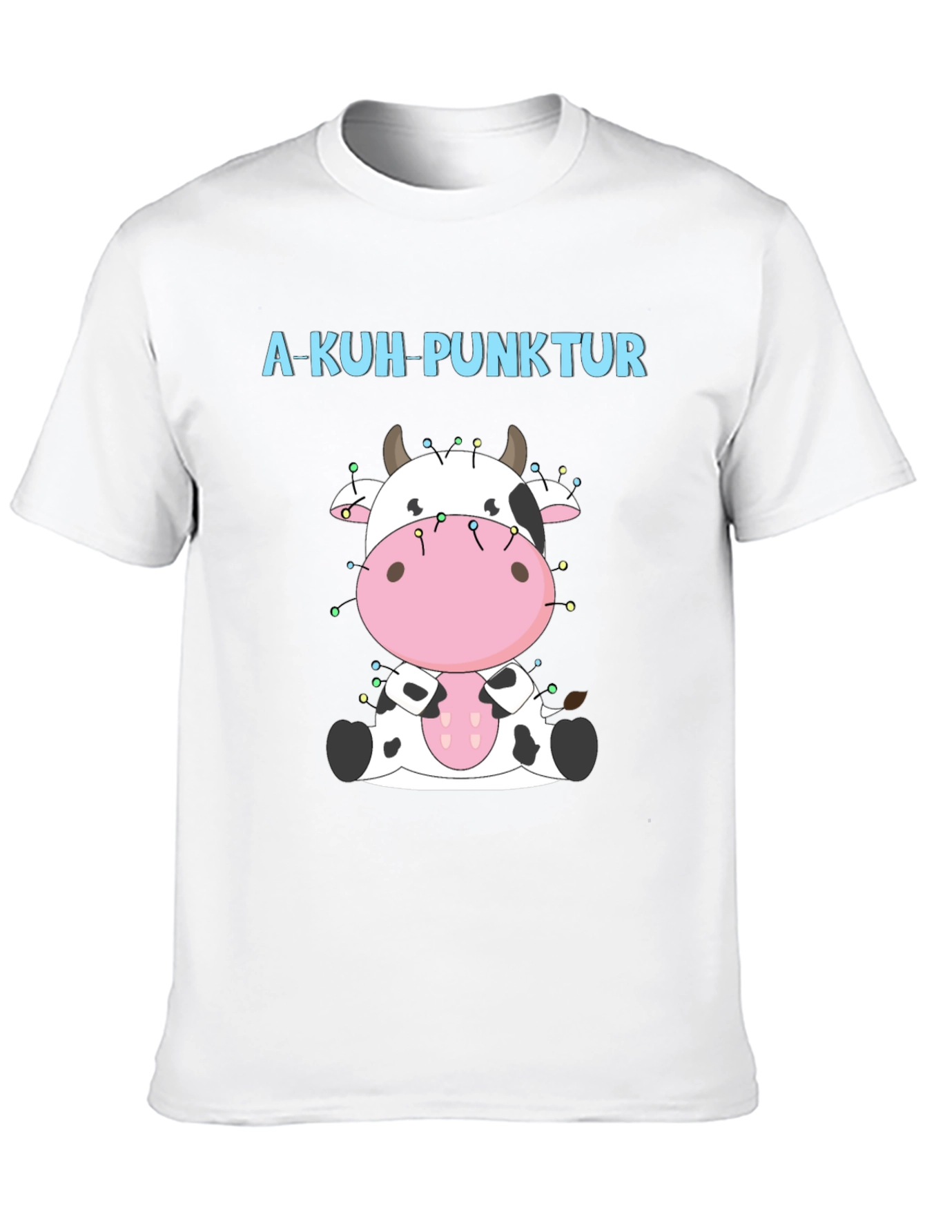 A-Kuh-Punktur Cow Christmas T-Shirt