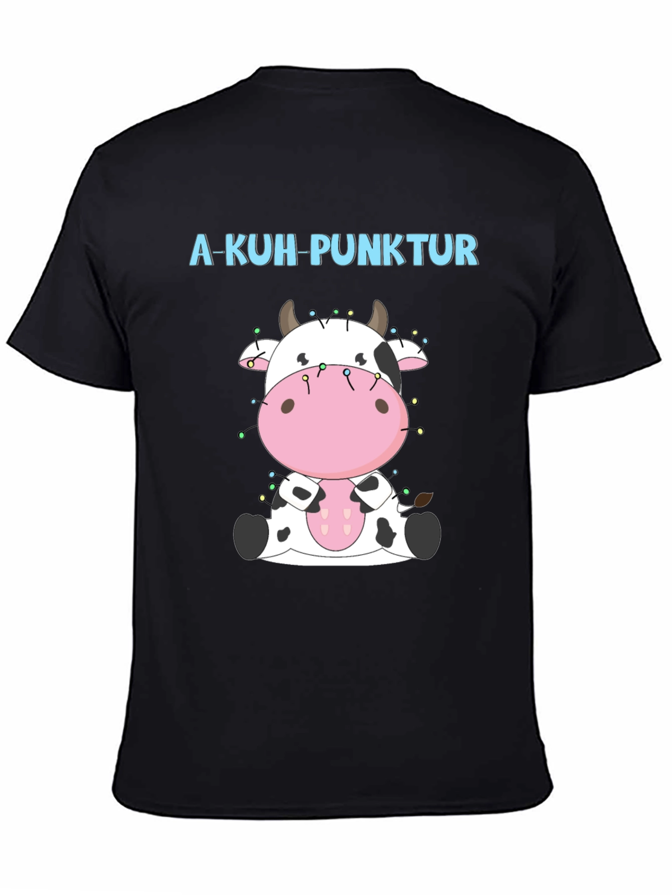 A-Kuh-Punktur Cow Christmas T-Shirt