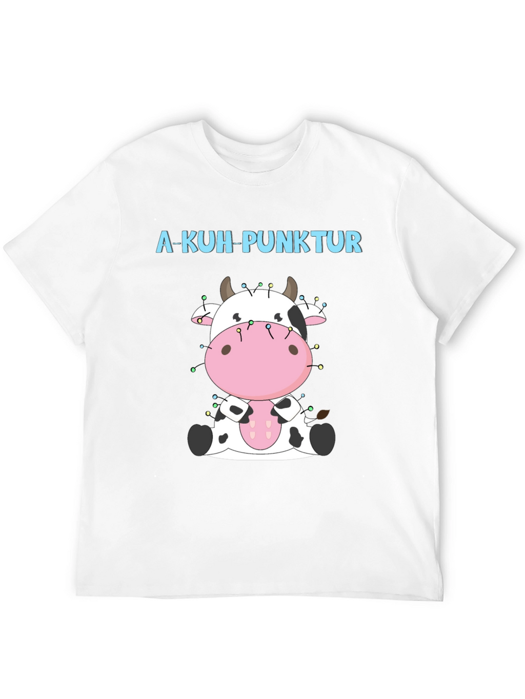 A-Kuh-Punktur Cow Christmas T-Shirt
