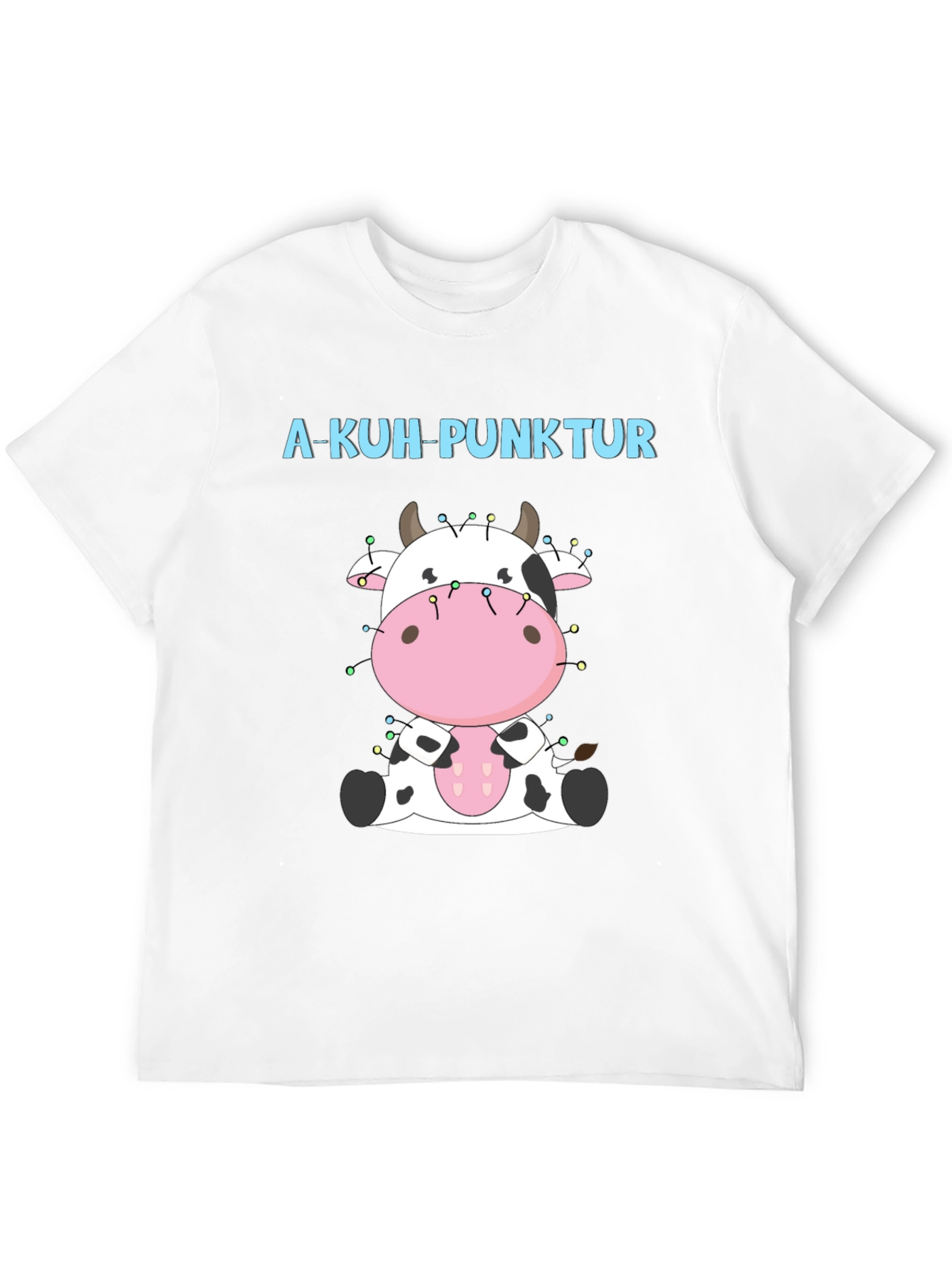 A-Kuh-Punktur Cow Christmas T-Shirt