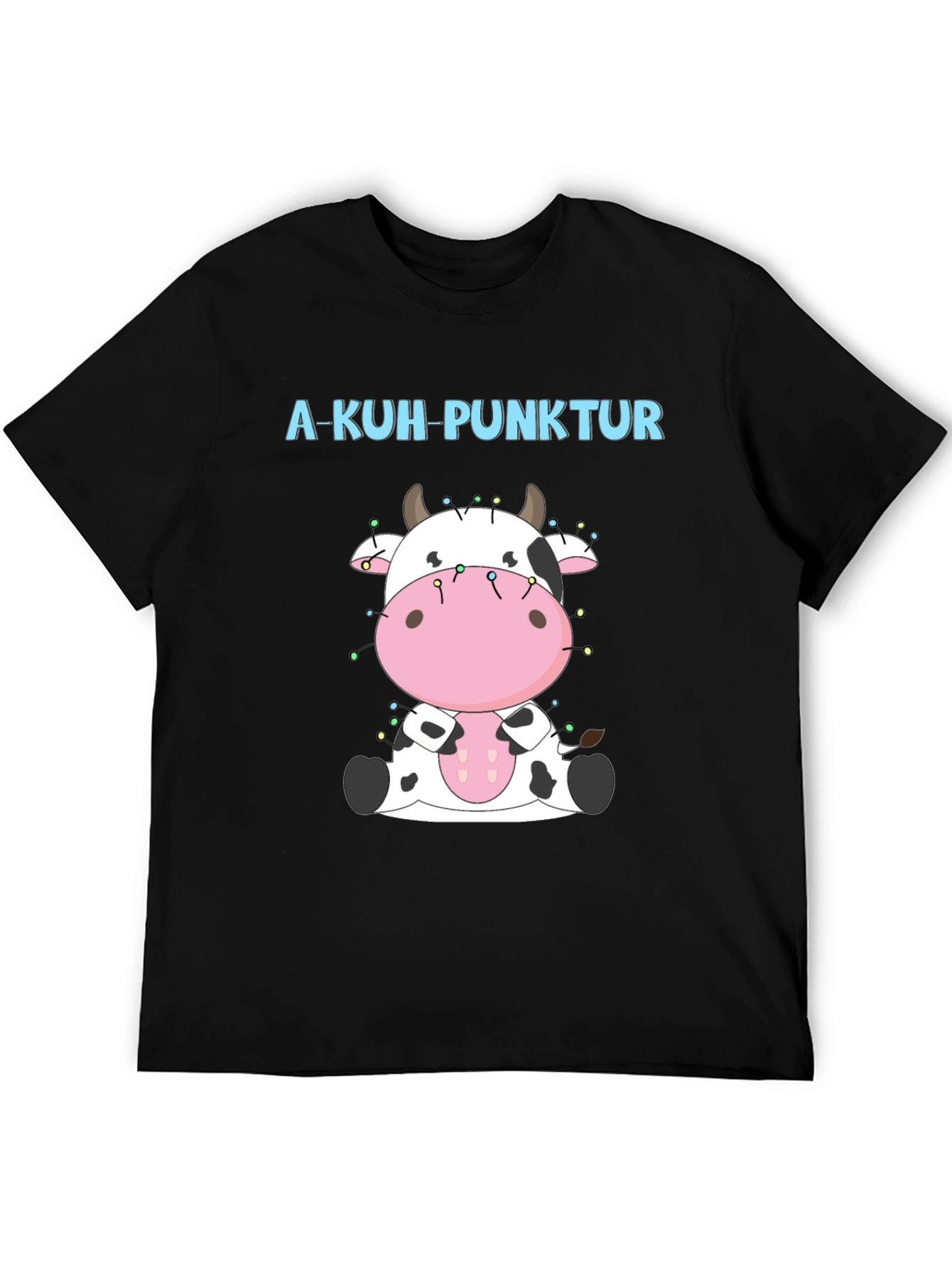 A-Kuh-Punktur Cow Christmas T-Shirt