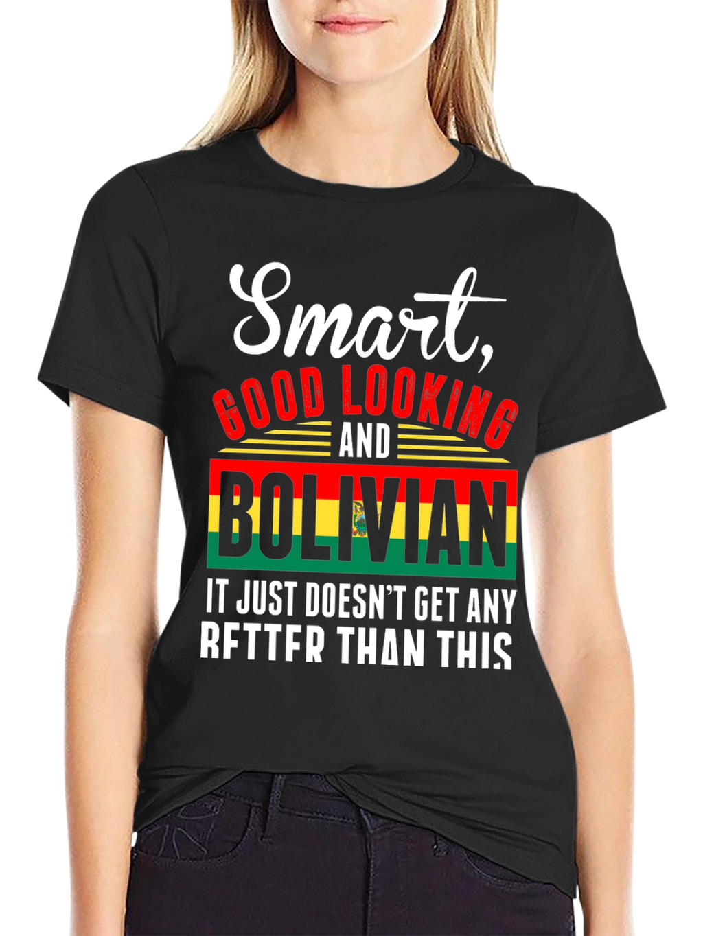 Smart Bolivian Graphic Tee