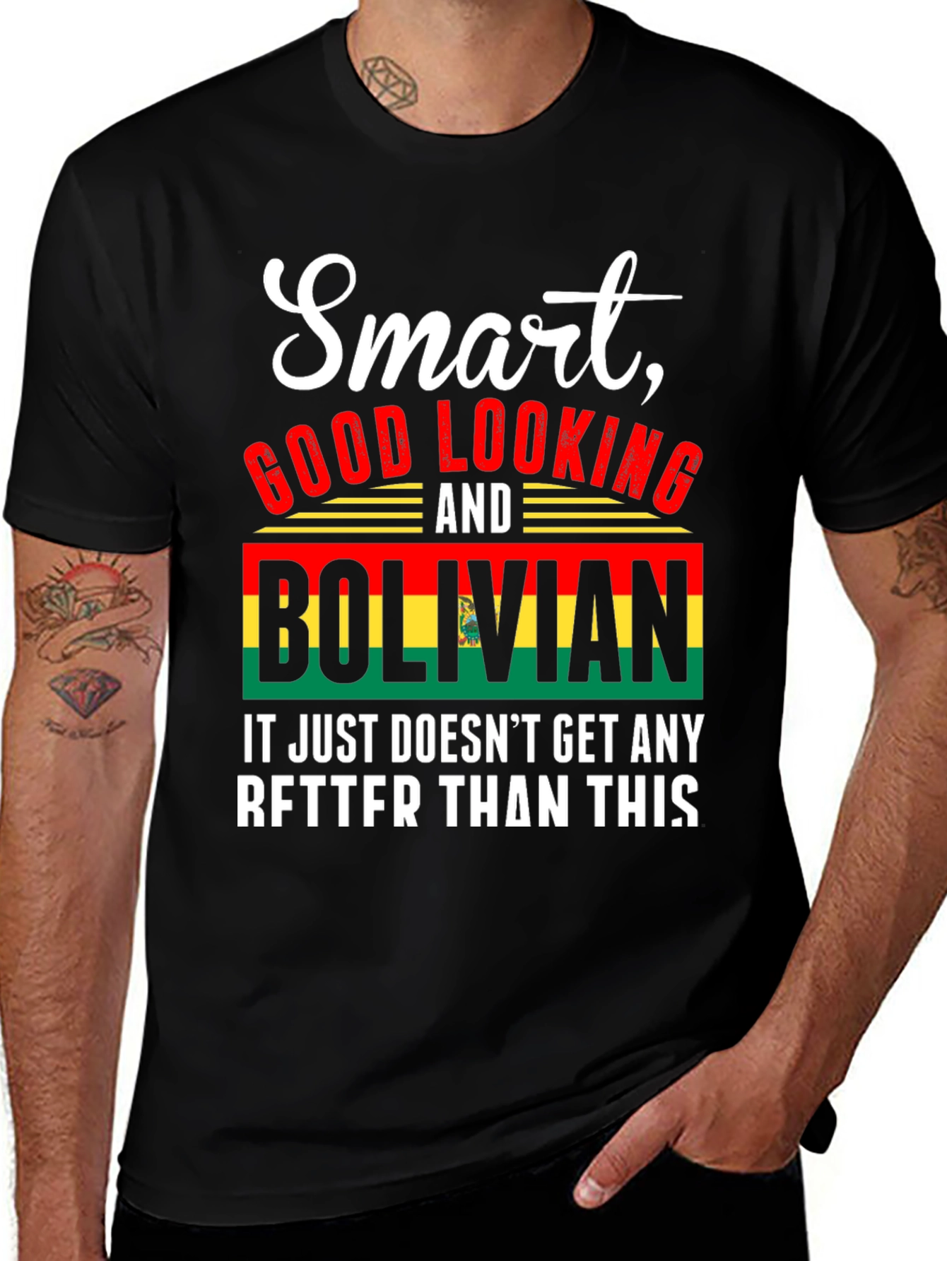 Smart Bolivian Graphic Tee