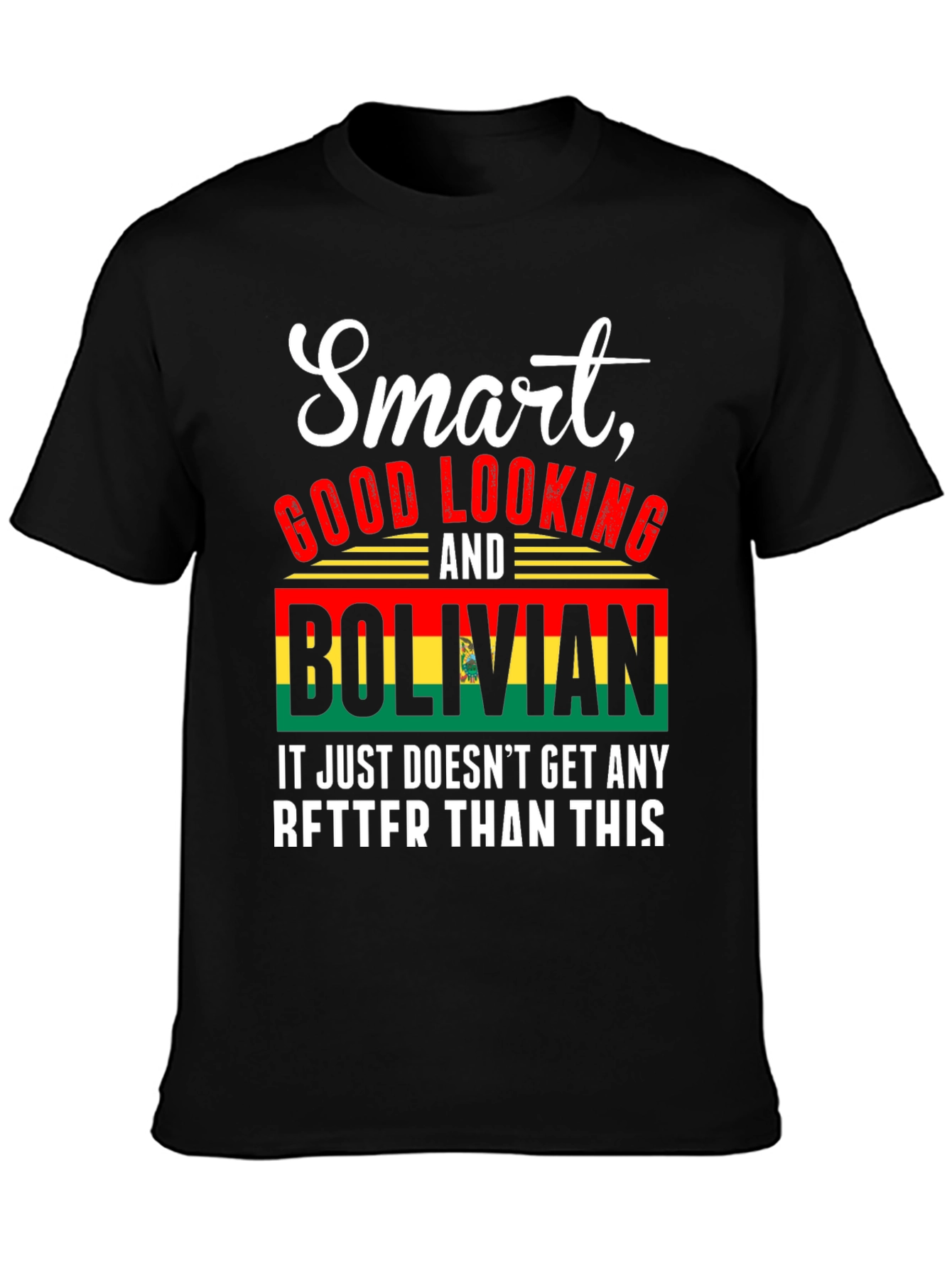 Smart Bolivian Graphic Tee