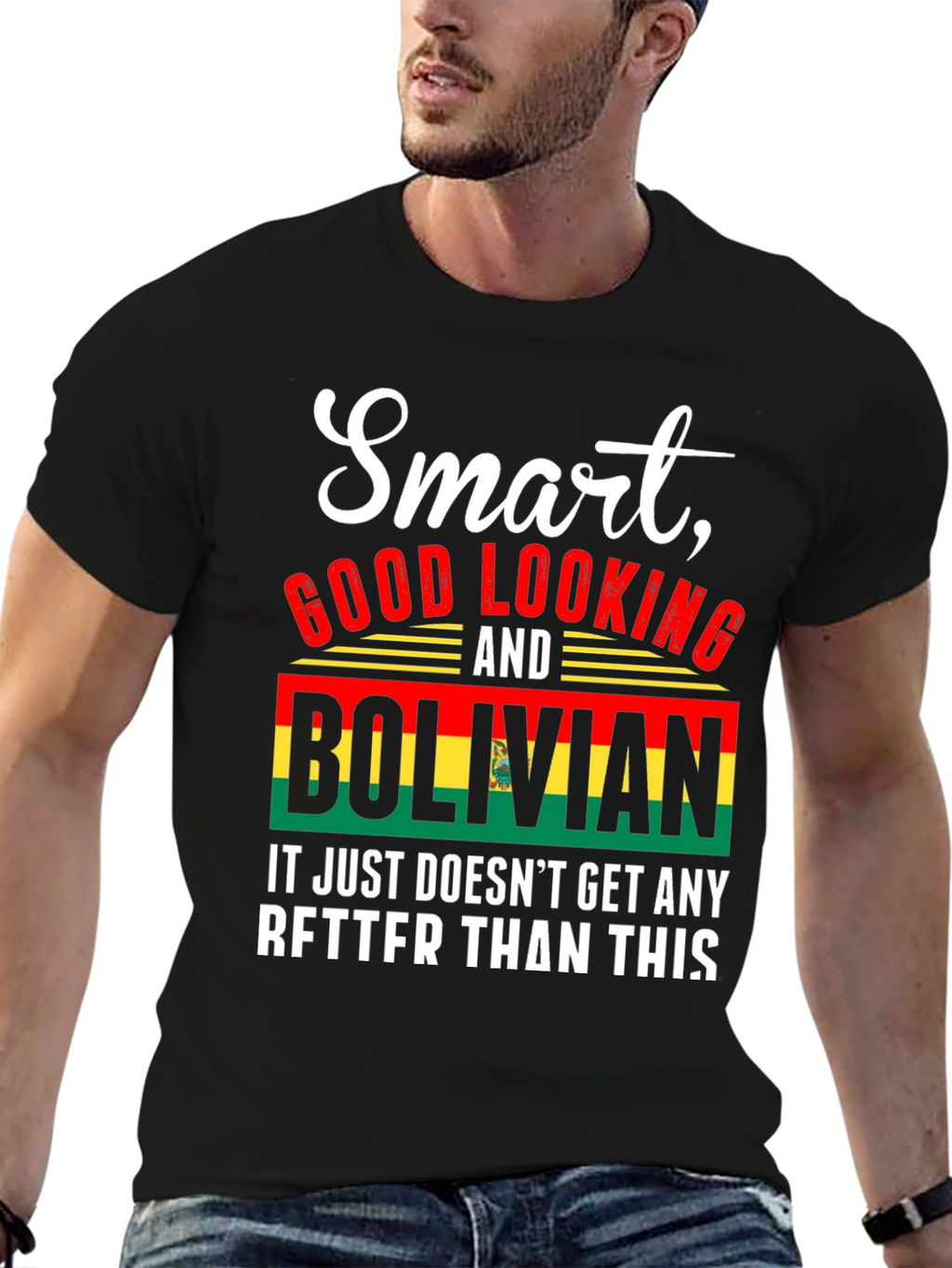 Smart Bolivian Graphic Tee