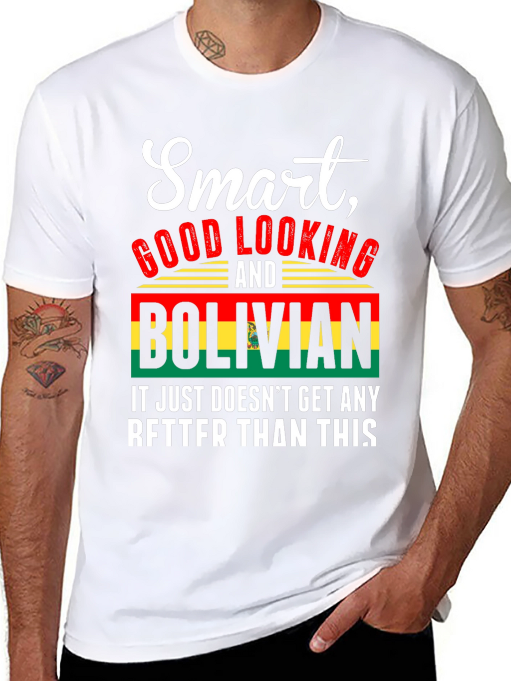 Smart Bolivian Graphic Tee