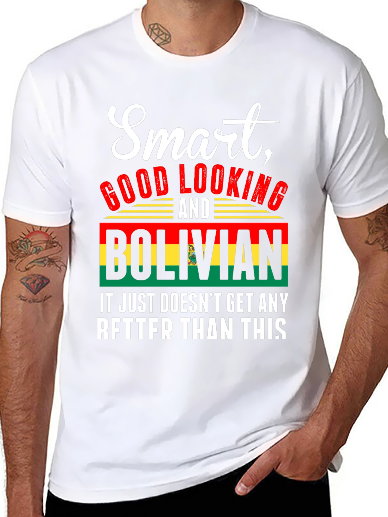 Smart Bolivian Graphic Tee