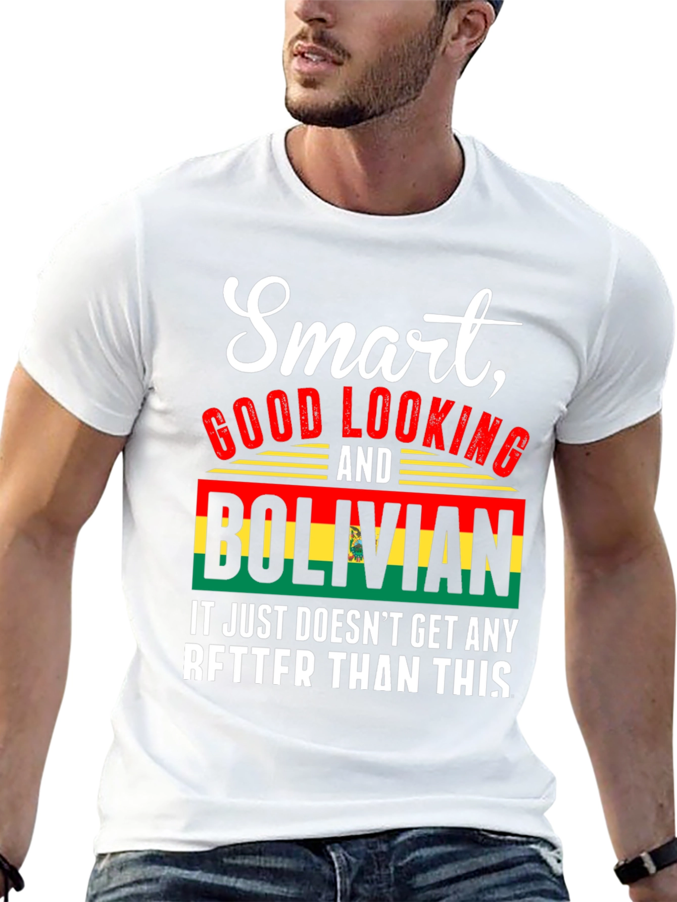 Smart Bolivian Graphic Tee