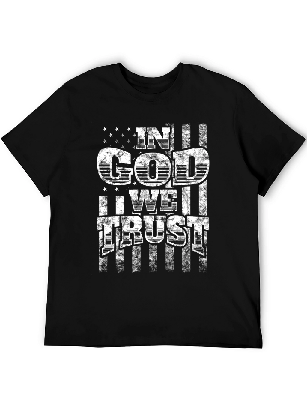 In God We Trust USA Flag Patriotic T-Shirt