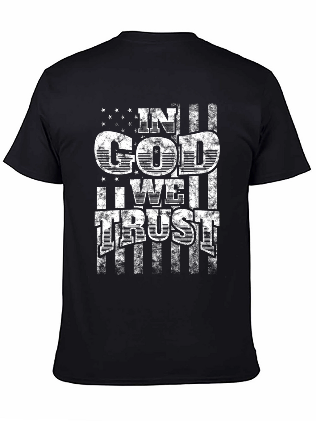 In God We Trust USA Flag Patriotic T-Shirt