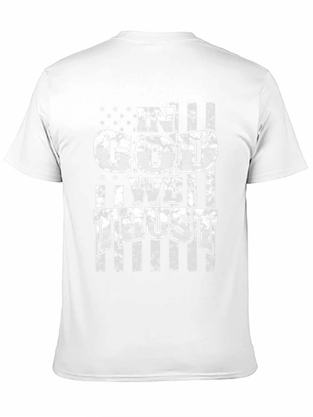 In God We Trust USA Flag Patriotic T-Shirt