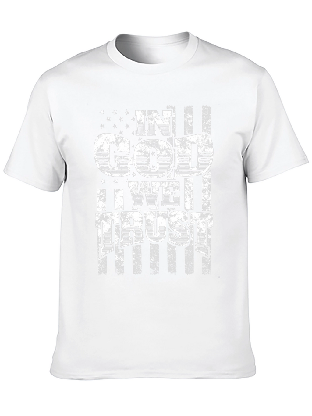 In God We Trust USA Flag Patriotic T-Shirt