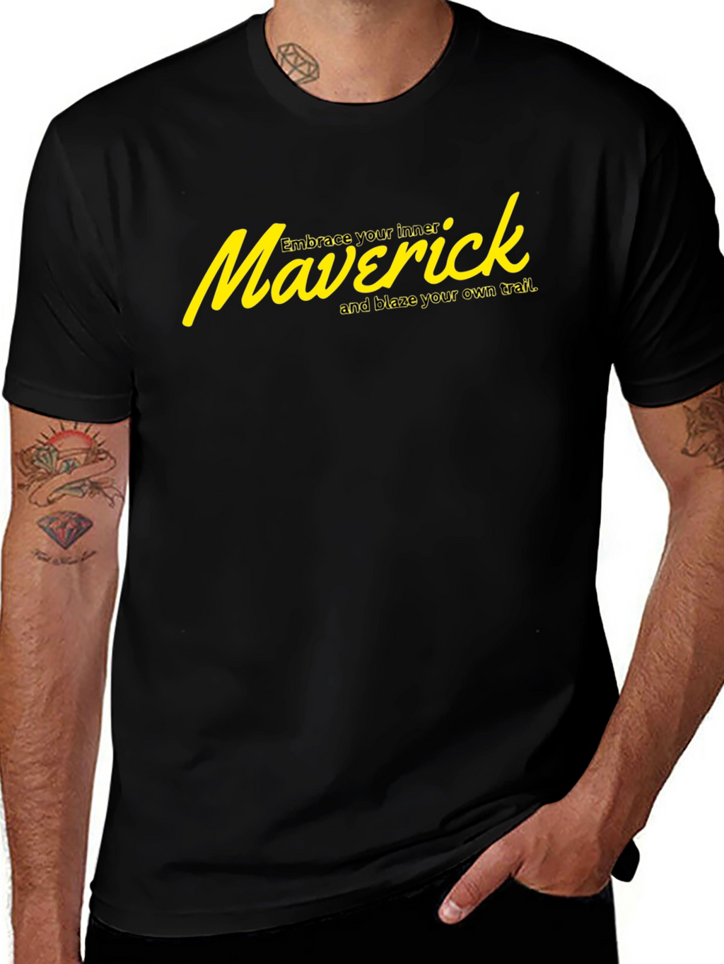 Maverick Graphic Tee - Embrace Your Inner Trailblazer