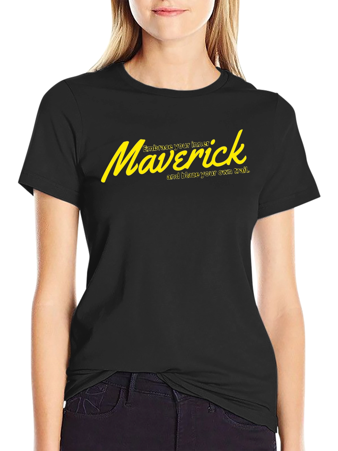 Maverick Graphic Tee - Embrace Your Inner Trailblazer