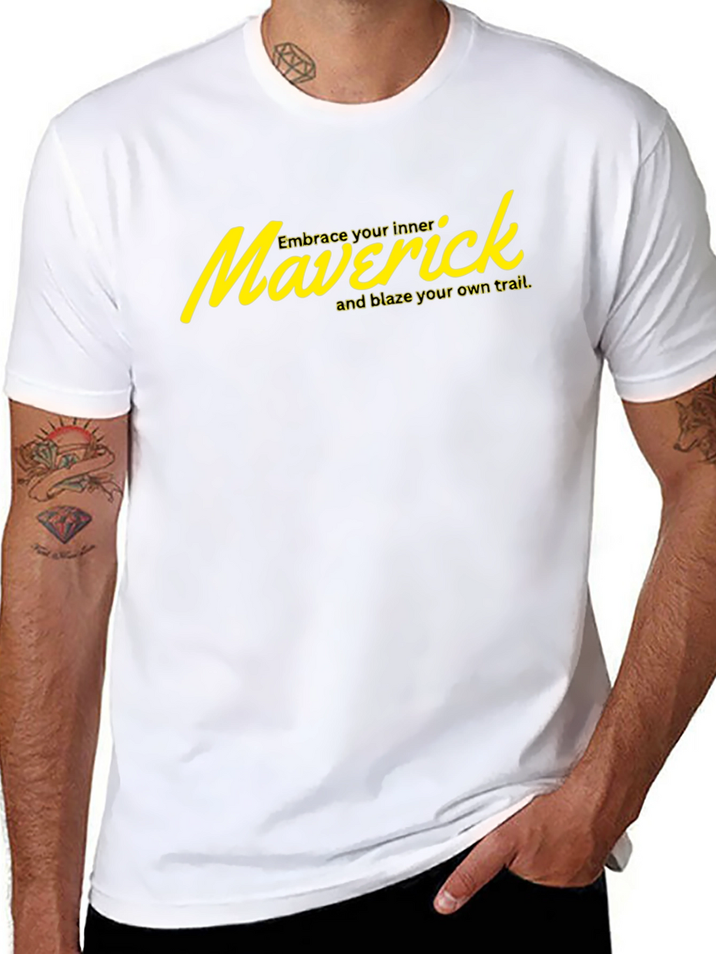 Maverick Graphic Tee - Embrace Your Inner Trailblazer