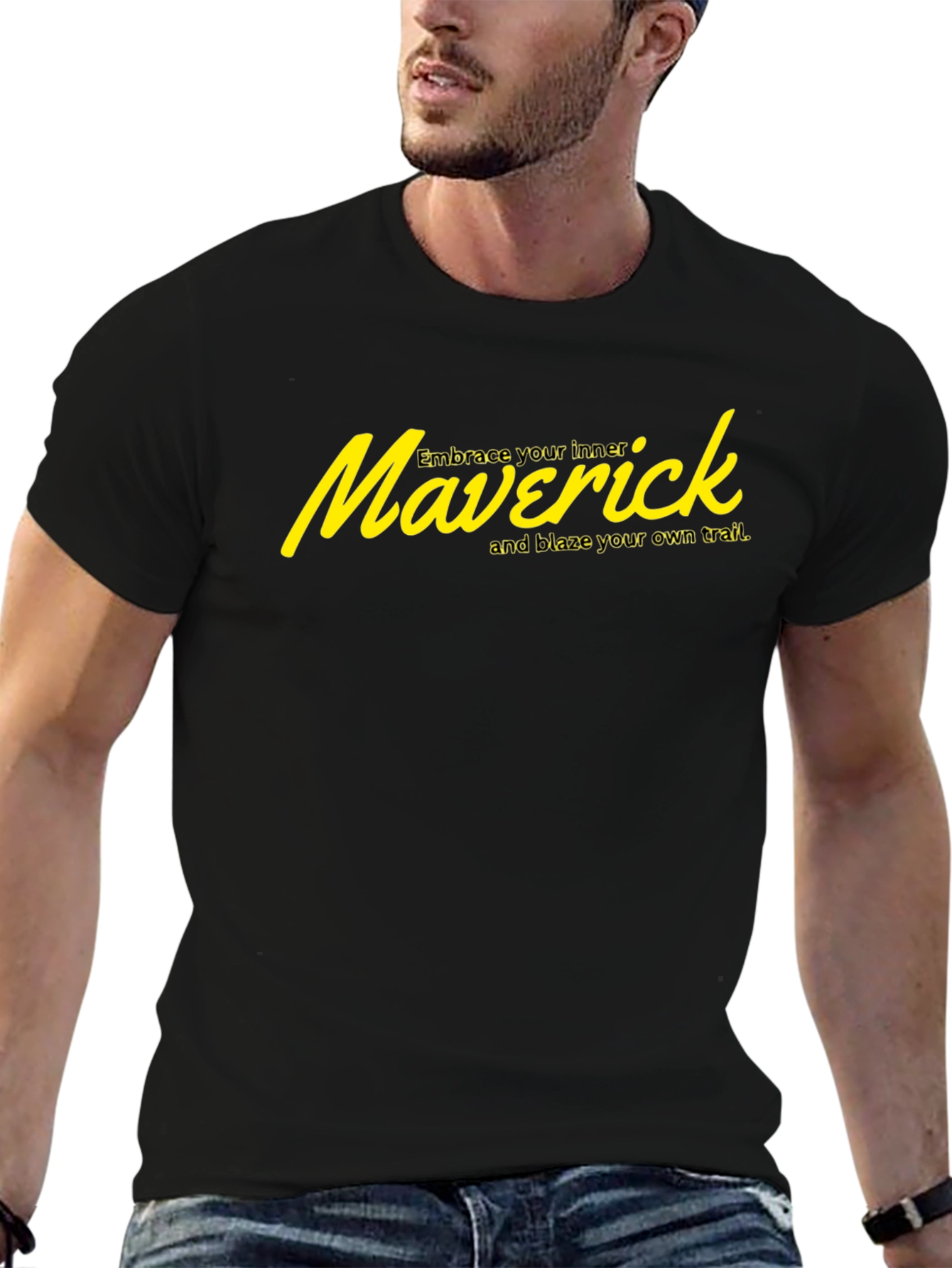 Maverick Graphic Tee - Embrace Your Inner Trailblazer