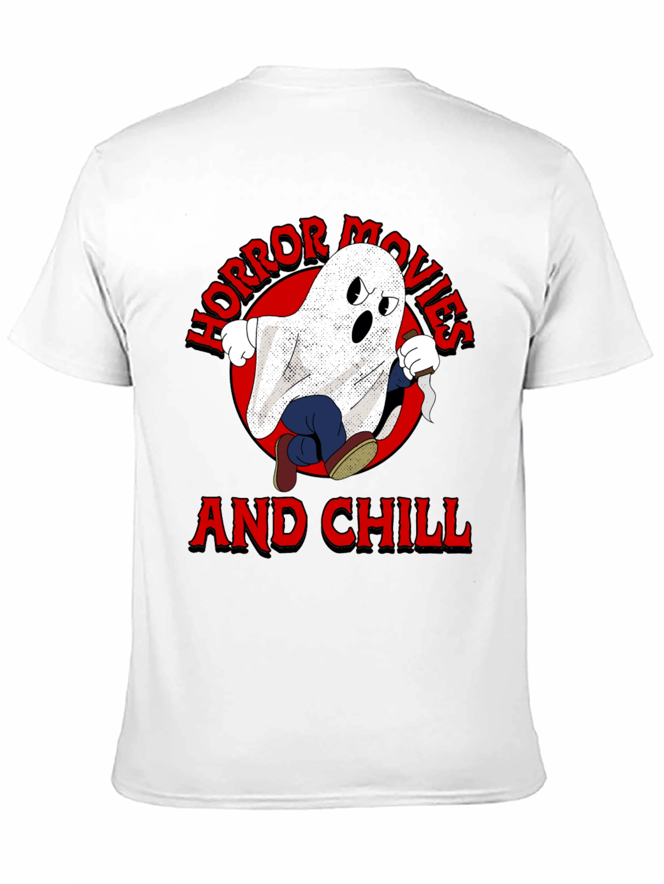 Horror Movies & Chill Graphic T-Shirt