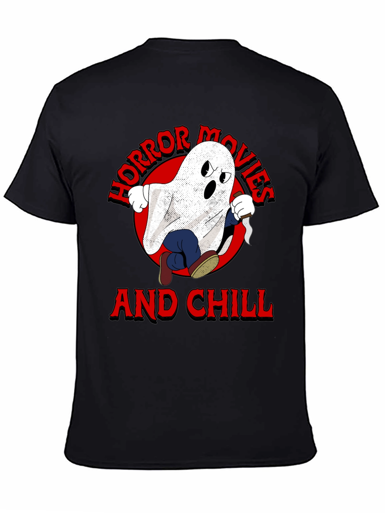 Horror Movies & Chill Graphic T-Shirt