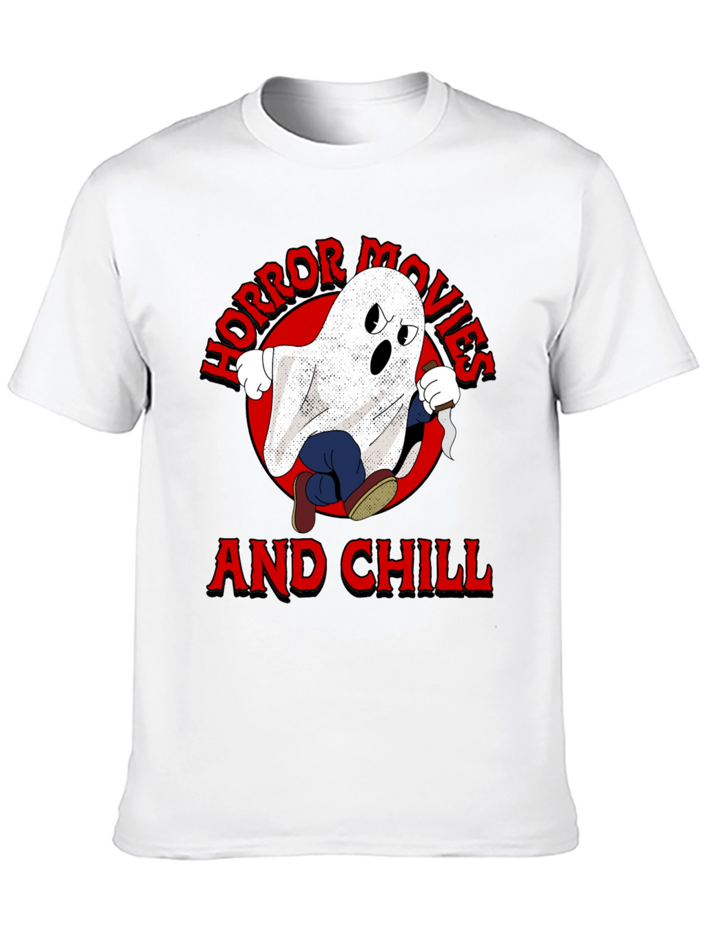 Horror Movies & Chill Graphic T-Shirt