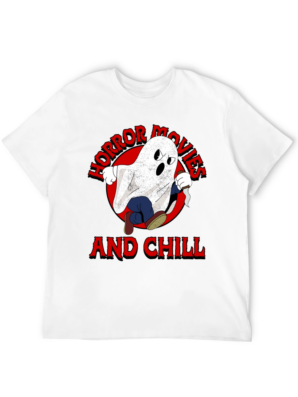 Horror Movies & Chill Graphic T-Shirt