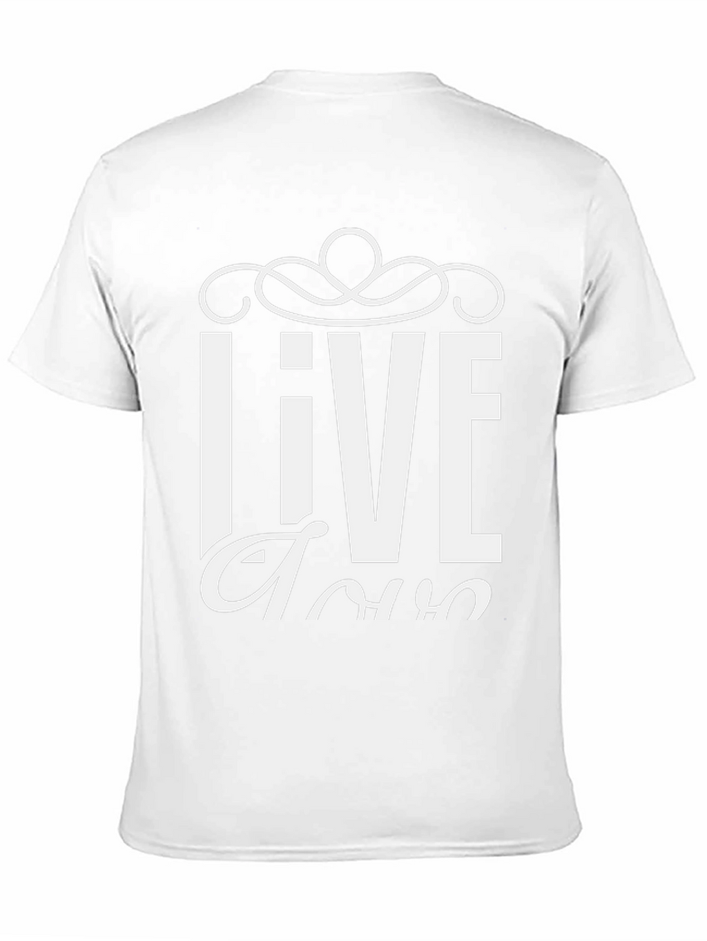 Live Tour Graphic T-Shirt - Black Cotton Blend