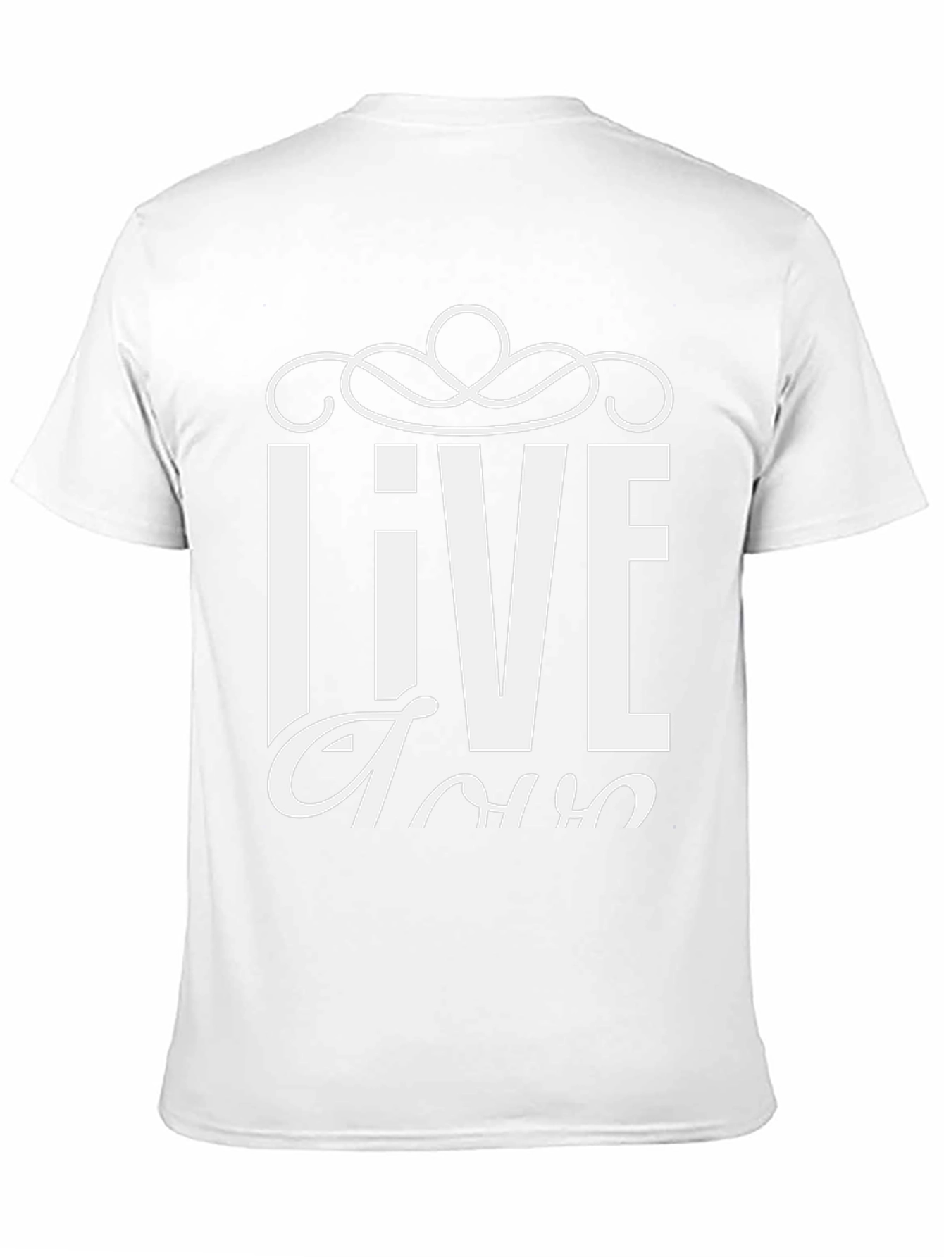 Live Tour Graphic T-Shirt - Black Cotton Blend