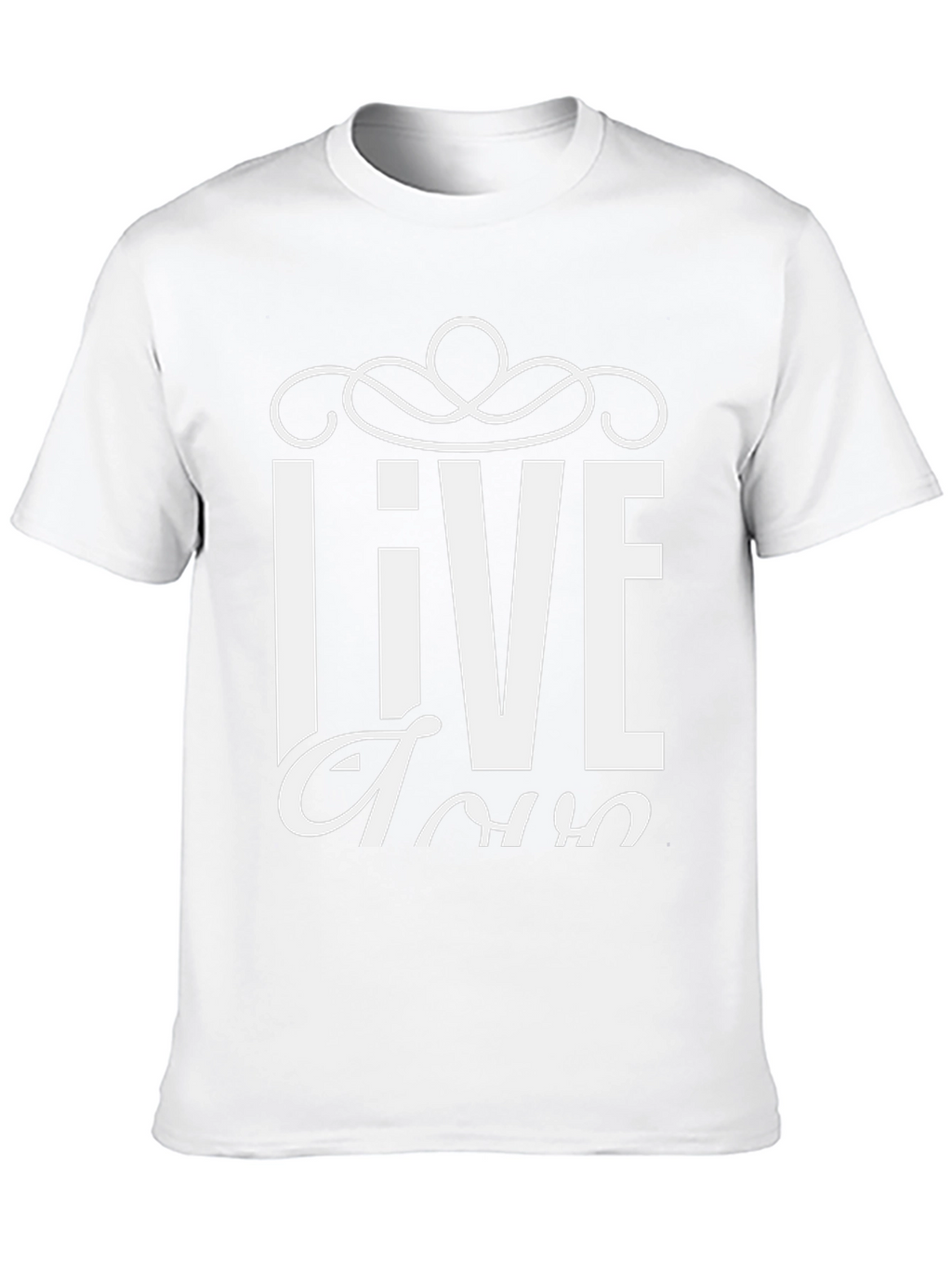 Live Tour Graphic T-Shirt - Black Cotton Blend