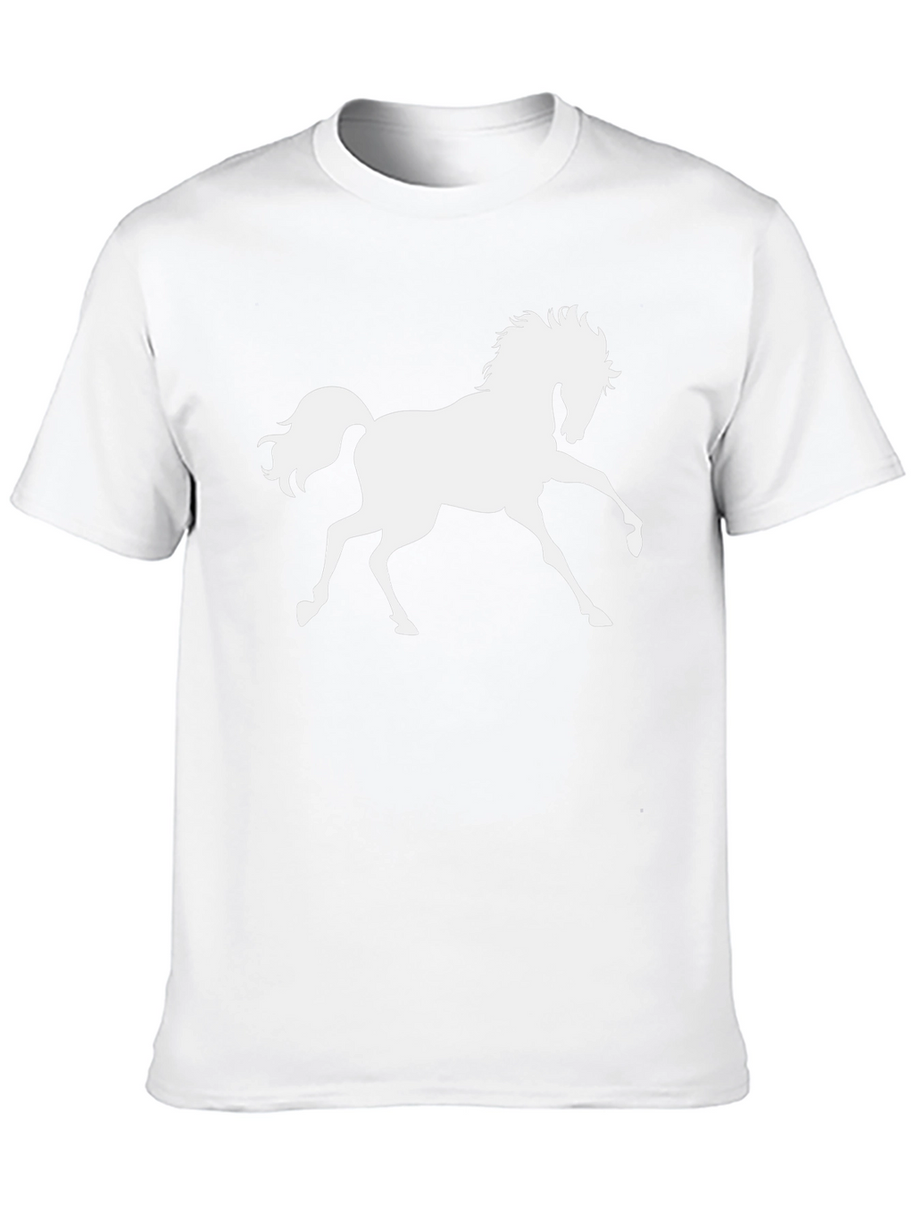 Horse Graphic Tee - Mens Black T-Shirt
