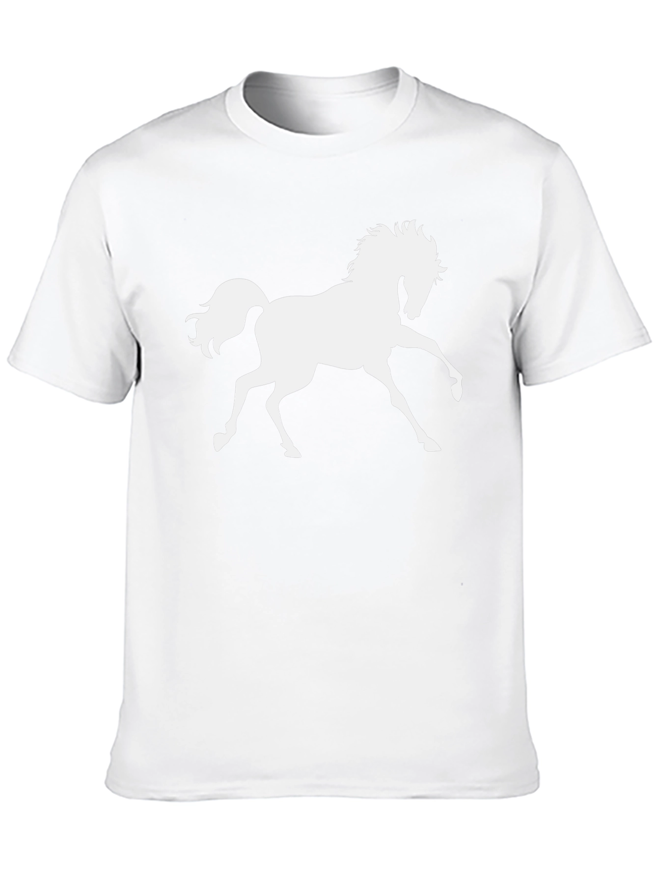Horse Graphic Tee - Mens Black T-Shirt