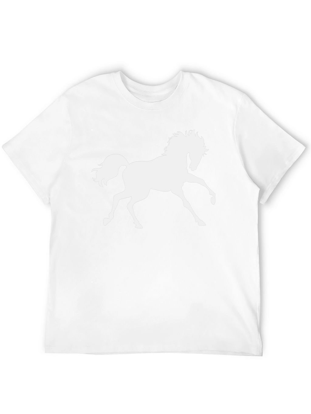 Horse Graphic Tee - Mens Black T-Shirt