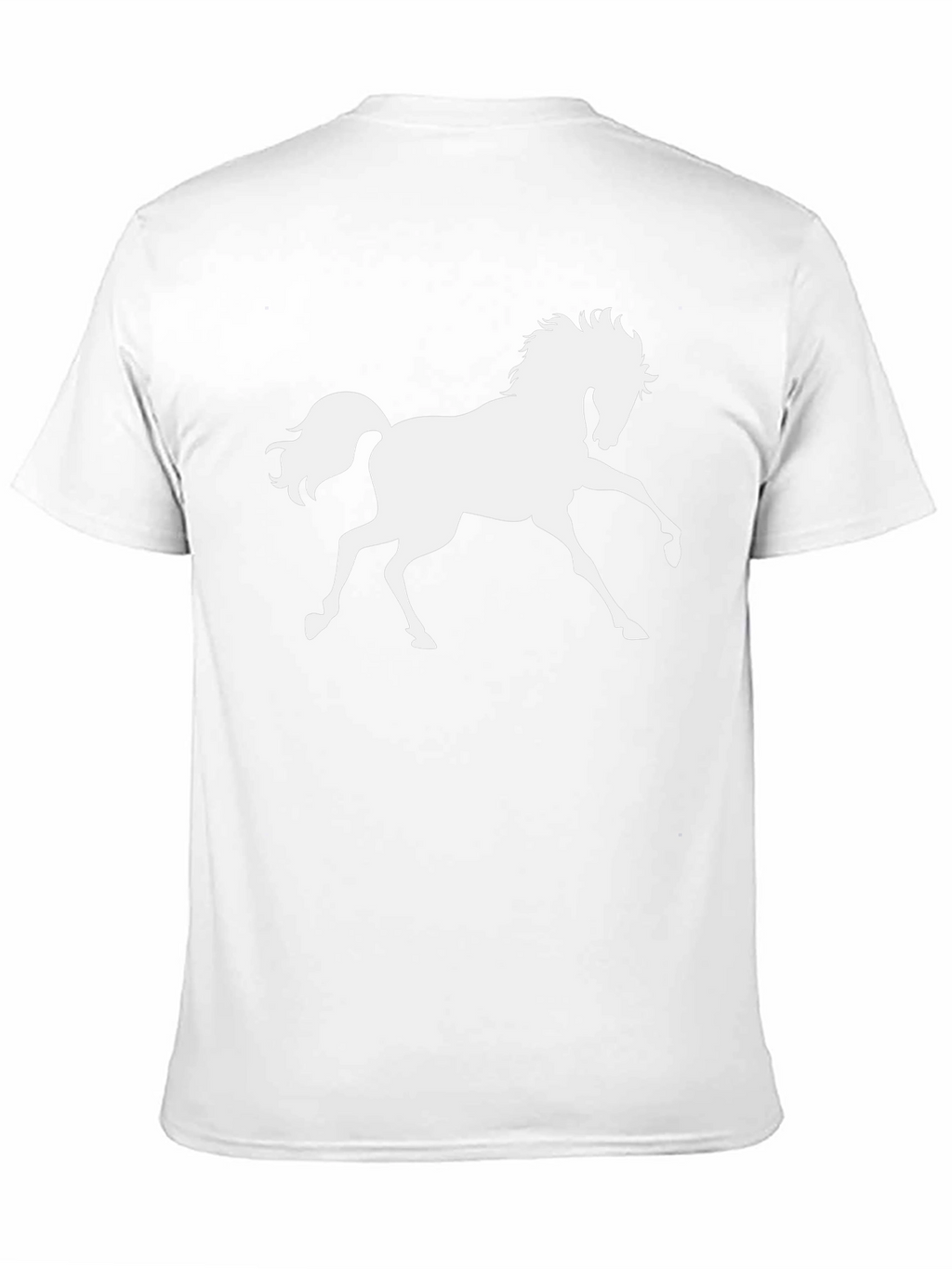 Horse Graphic Tee - Mens Black T-Shirt