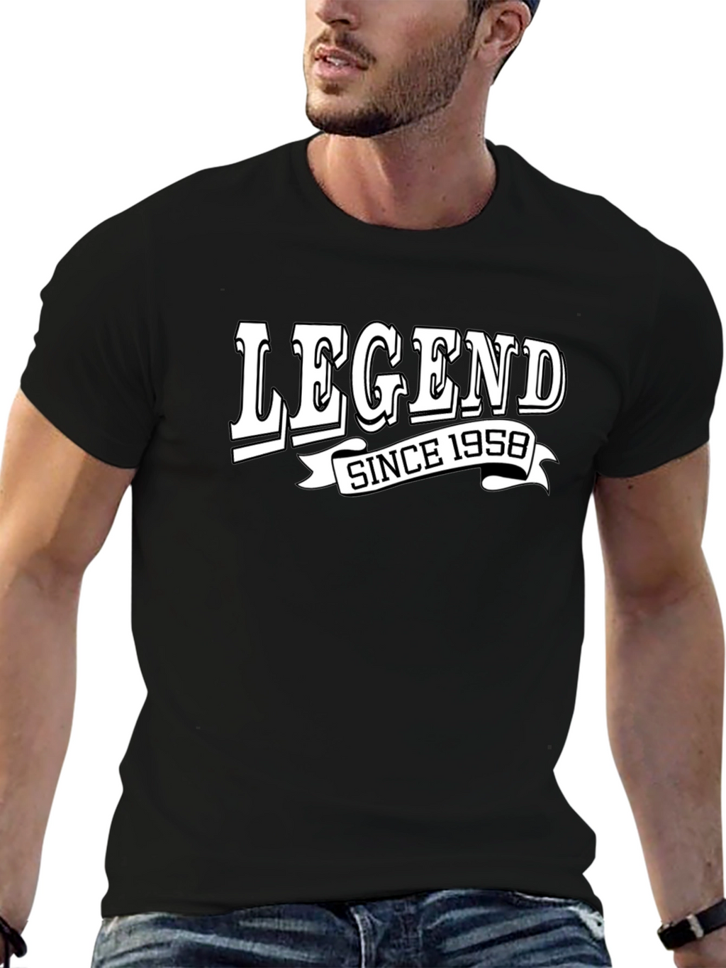 Legend Since 1958 Black T-Shirt