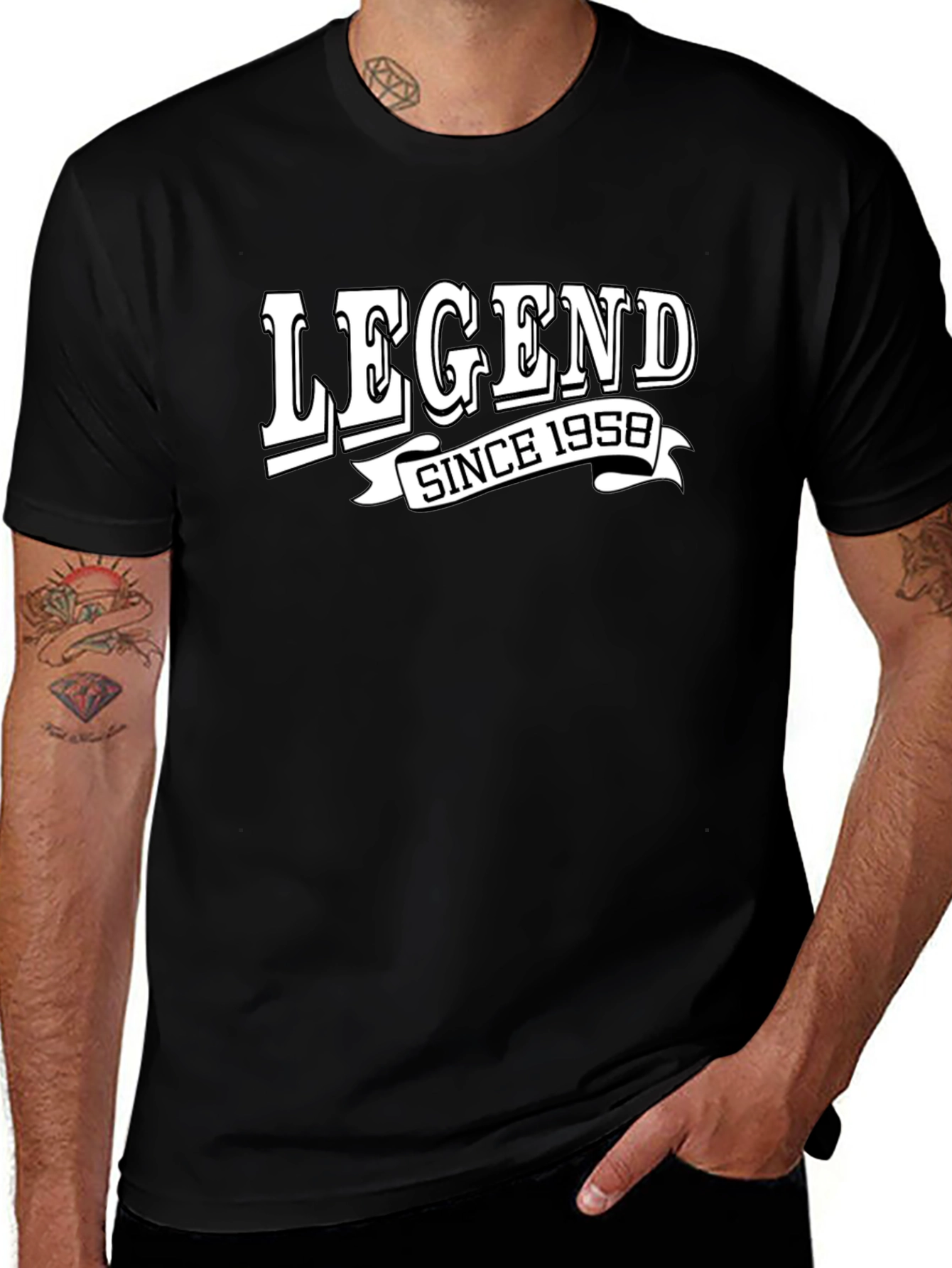 Legend Since 1958 Black T-Shirt