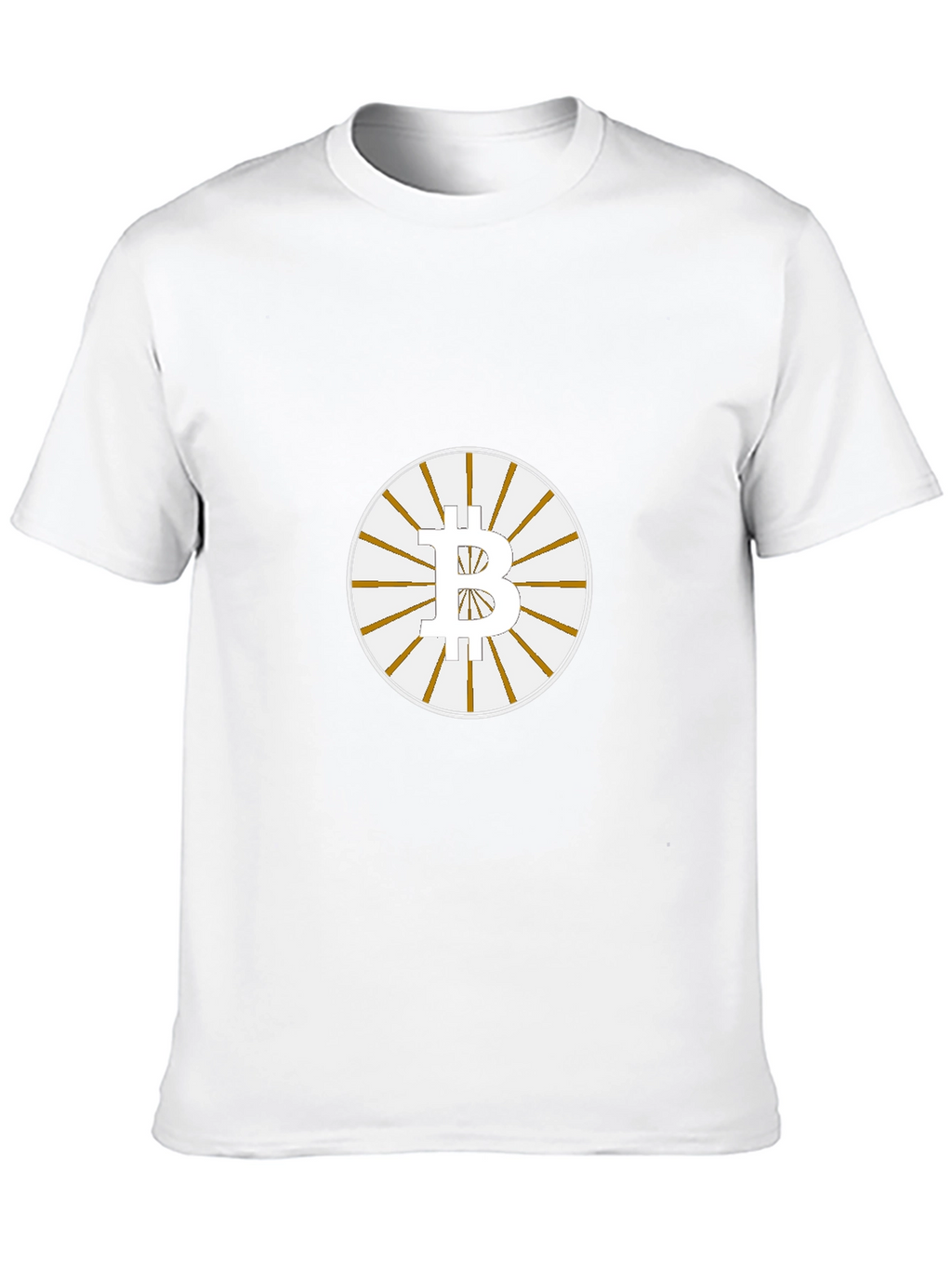 Bitcoin Symbol Black T-Shirt