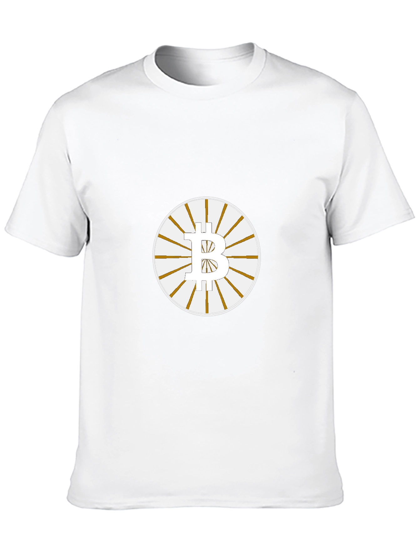 Bitcoin Symbol Black T-Shirt