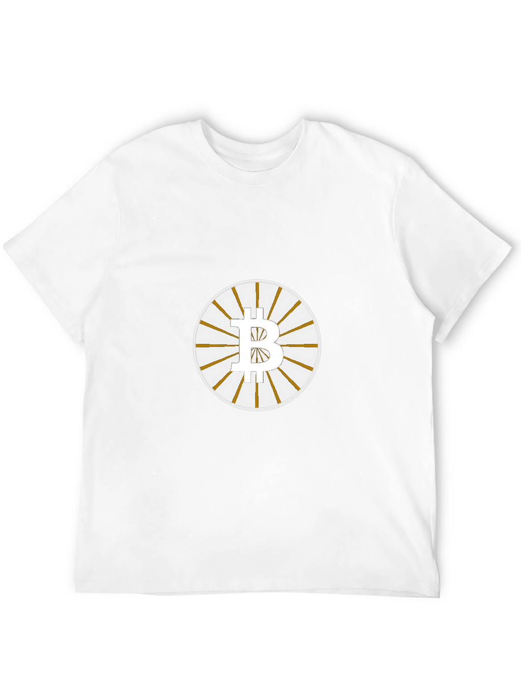 Bitcoin Symbol Black T-Shirt