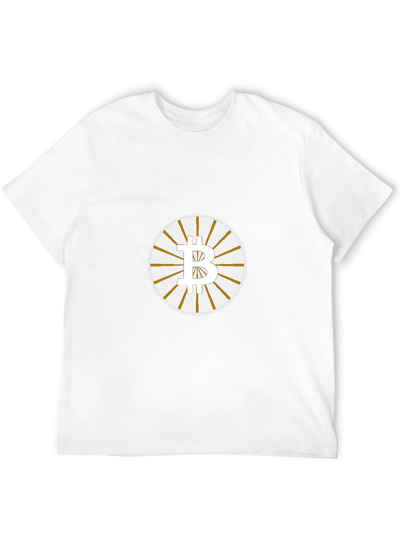 Bitcoin Symbol Black T-Shirt