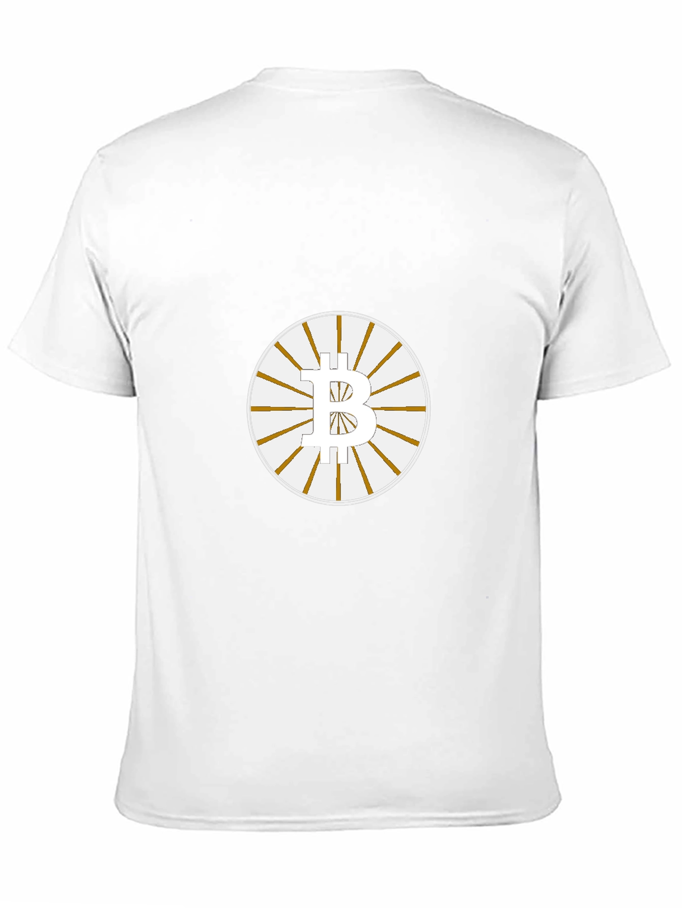 Bitcoin Symbol Black T-Shirt