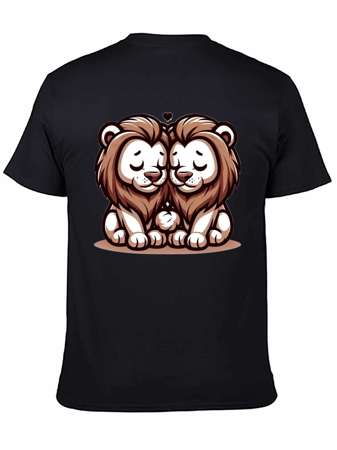 Cute Lion Love T-Shirt