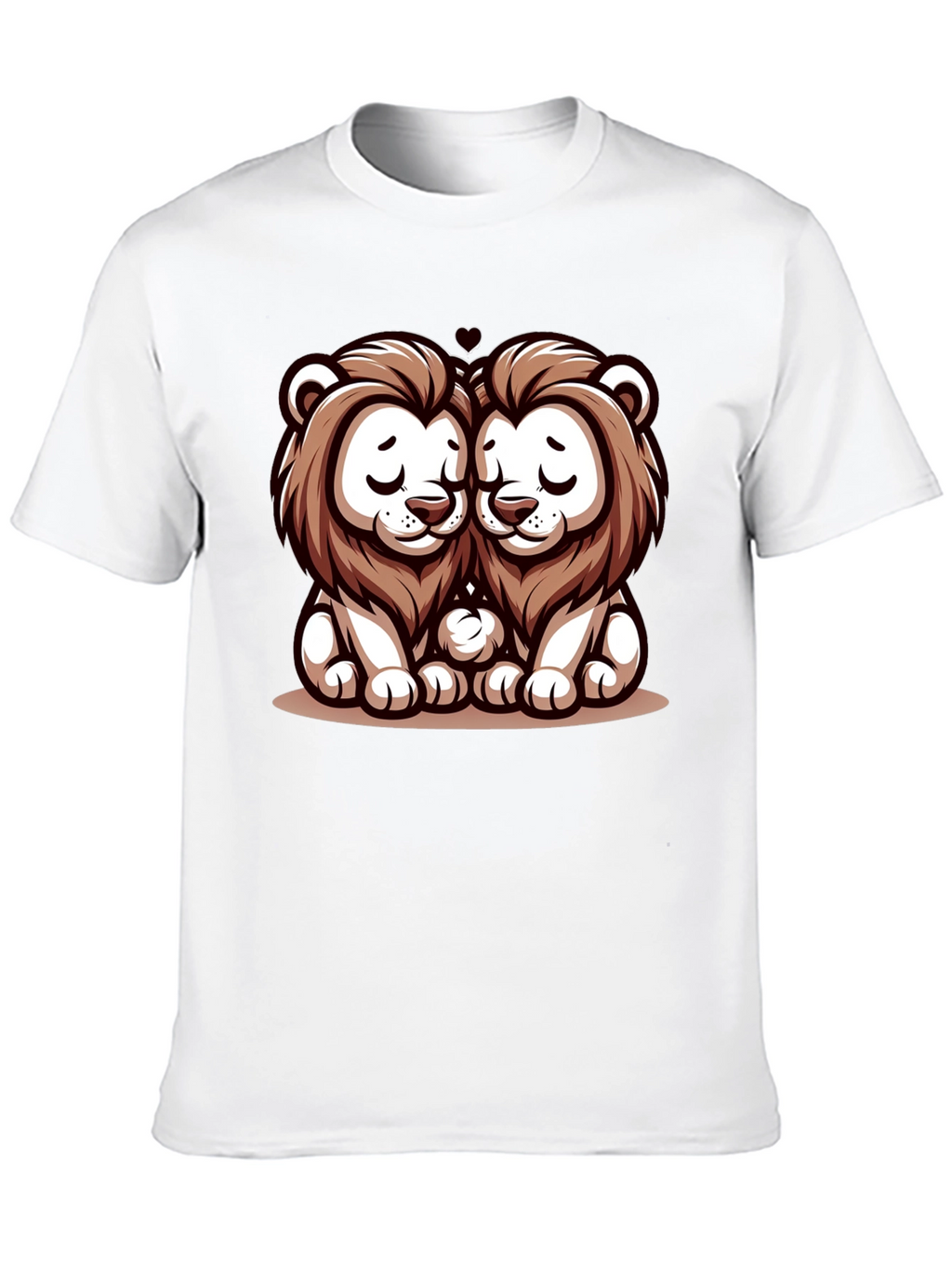 Cute Lion Love T-Shirt