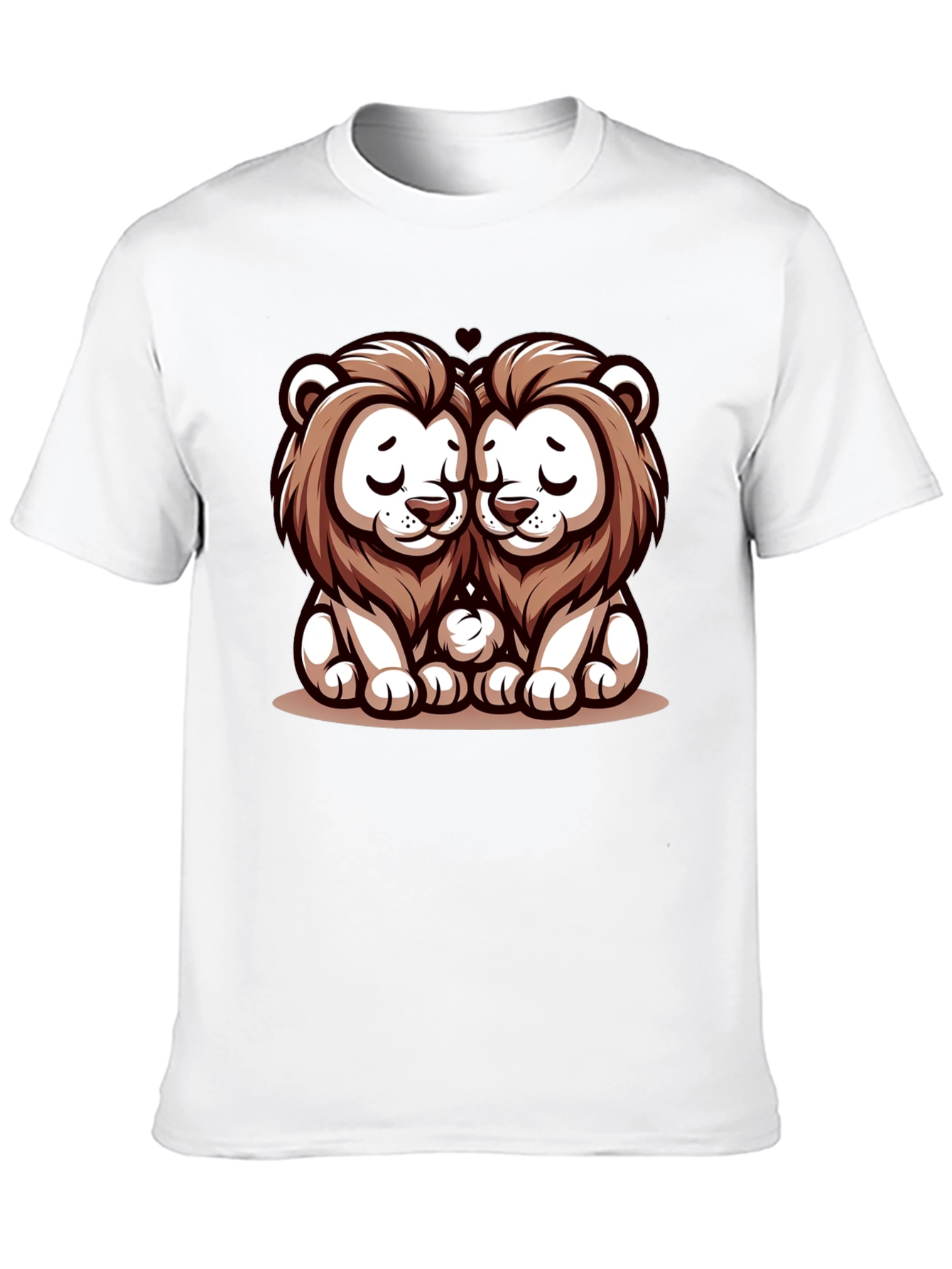 Cute Lion Love T-Shirt
